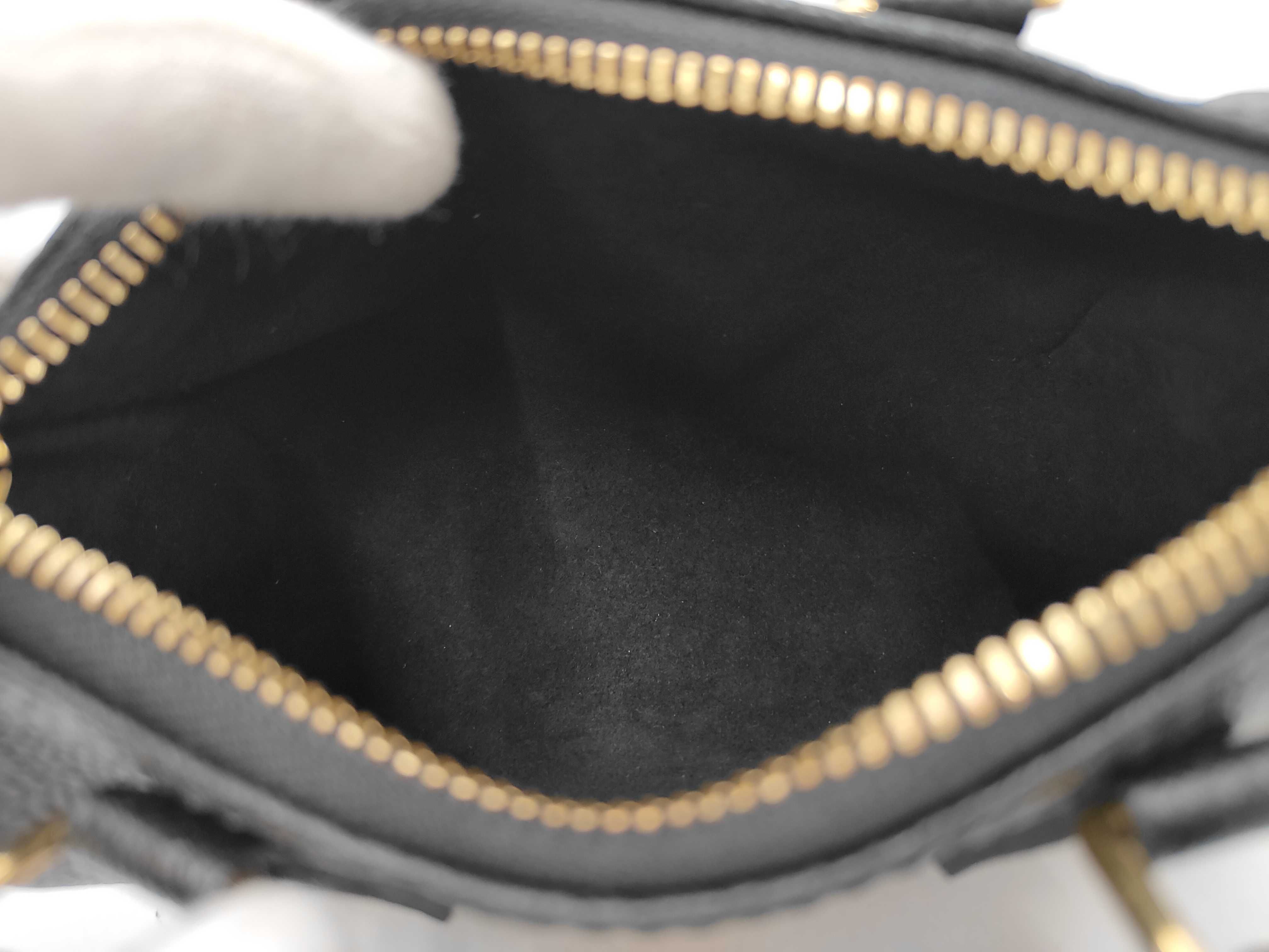 Nano Speedy Monogram Bicolor Empreinte Shoulder Bag — view 9