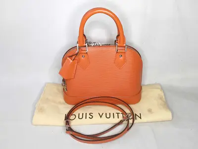Epi TW- M40854 FL0123 Alma BB Epi Orange 2-way Handbag