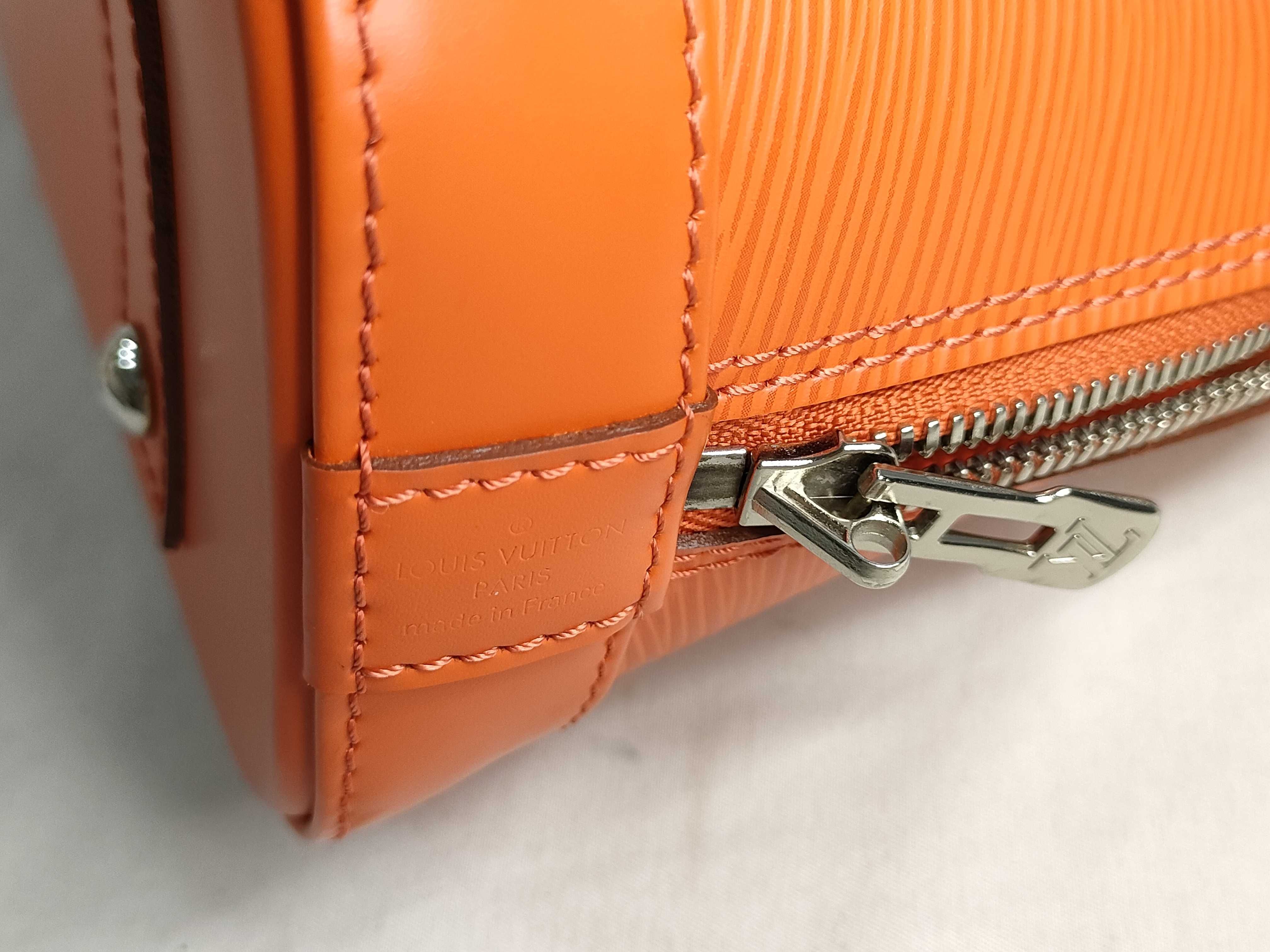 Epi TW- M40854 FL0123 Alma BB Epi Orange 2-way Handbag — view 13