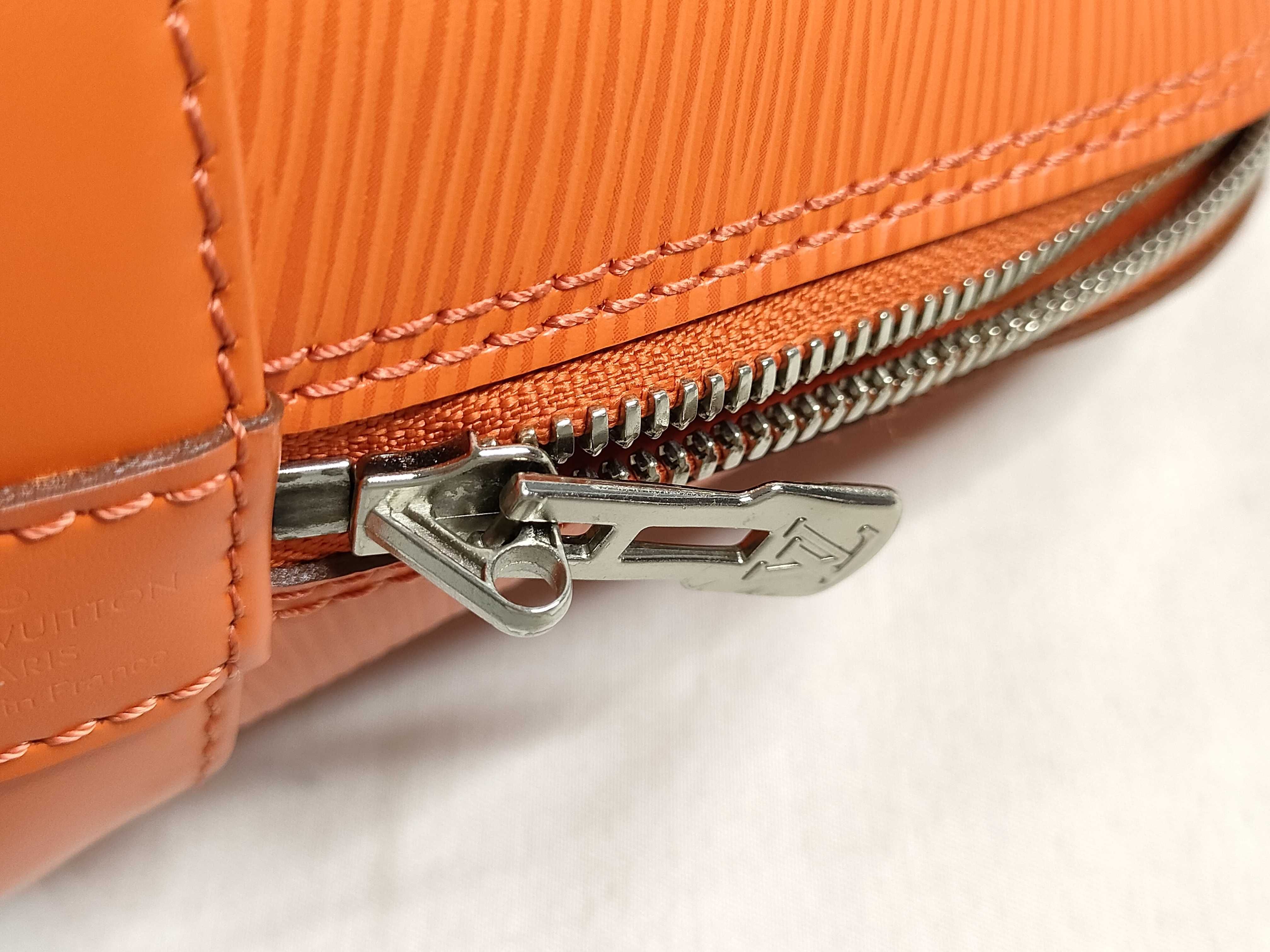 Epi TW- M40854 FL0123 Alma BB Epi Orange 2-way Handbag — view 14