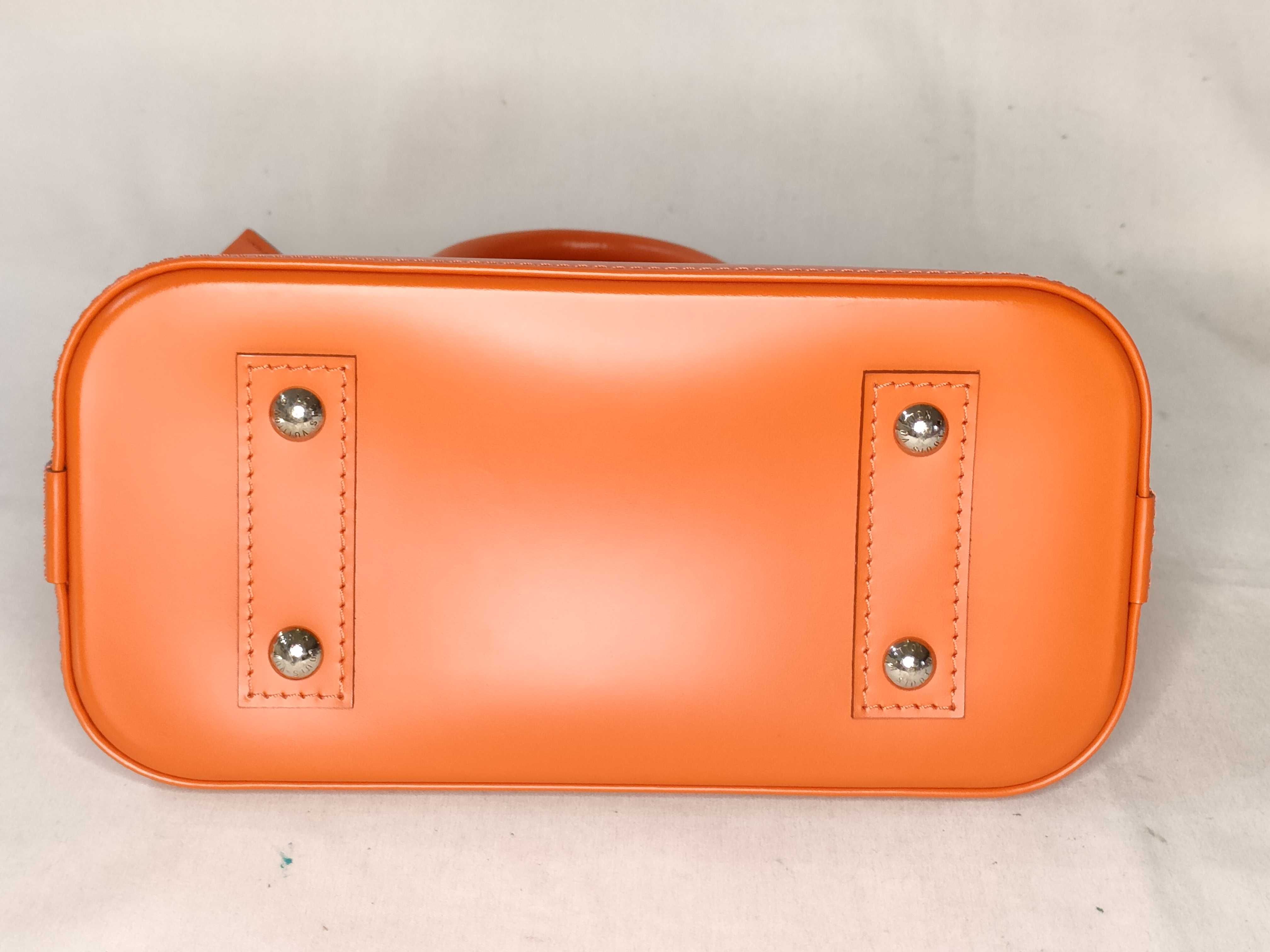 Epi TW- M40854 FL0123 Alma BB Epi Orange 2-way Handbag — view 8