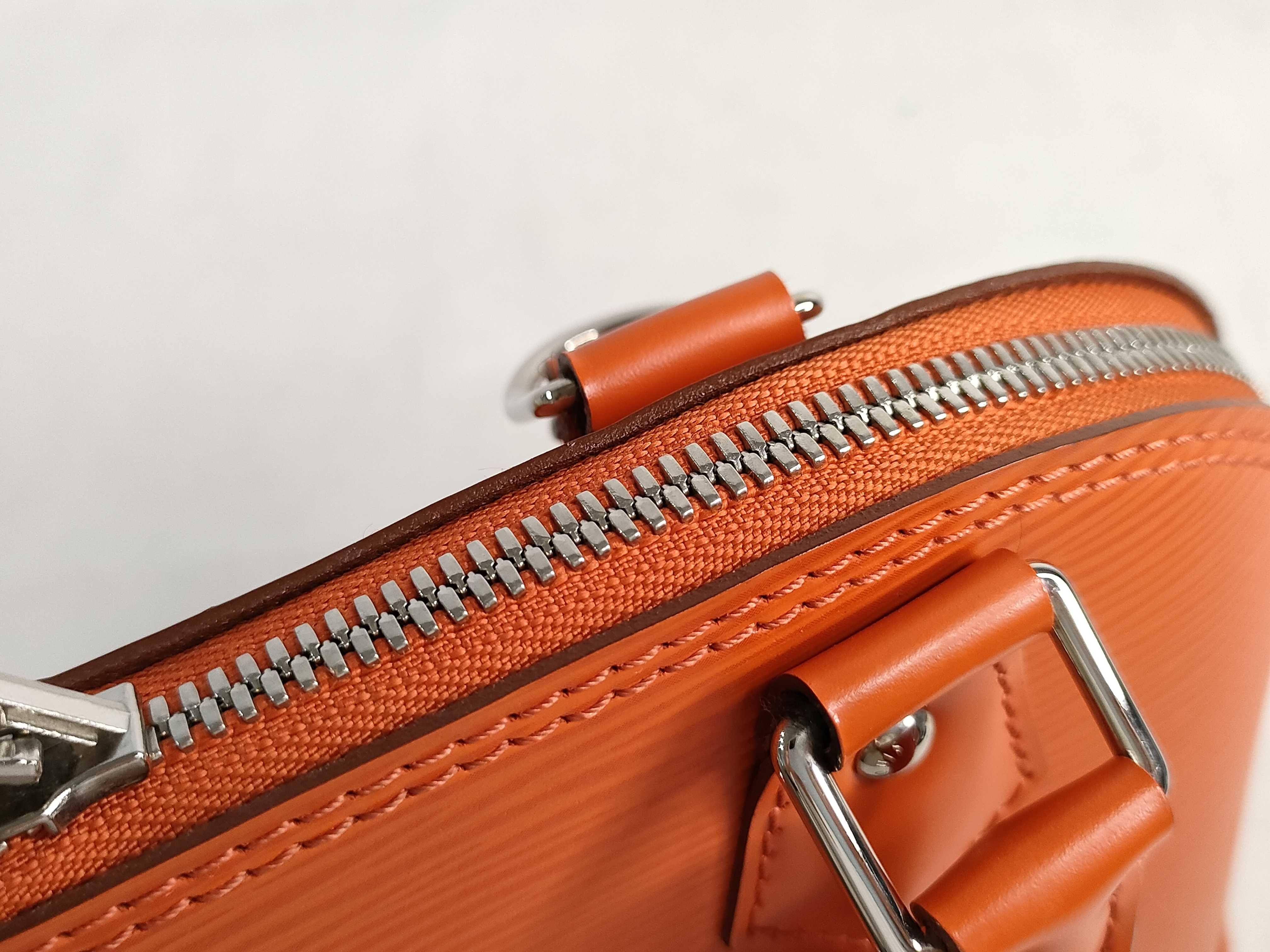Epi TW- M40854 FL0123 Alma BB Epi Orange 2-way Handbag — view 9