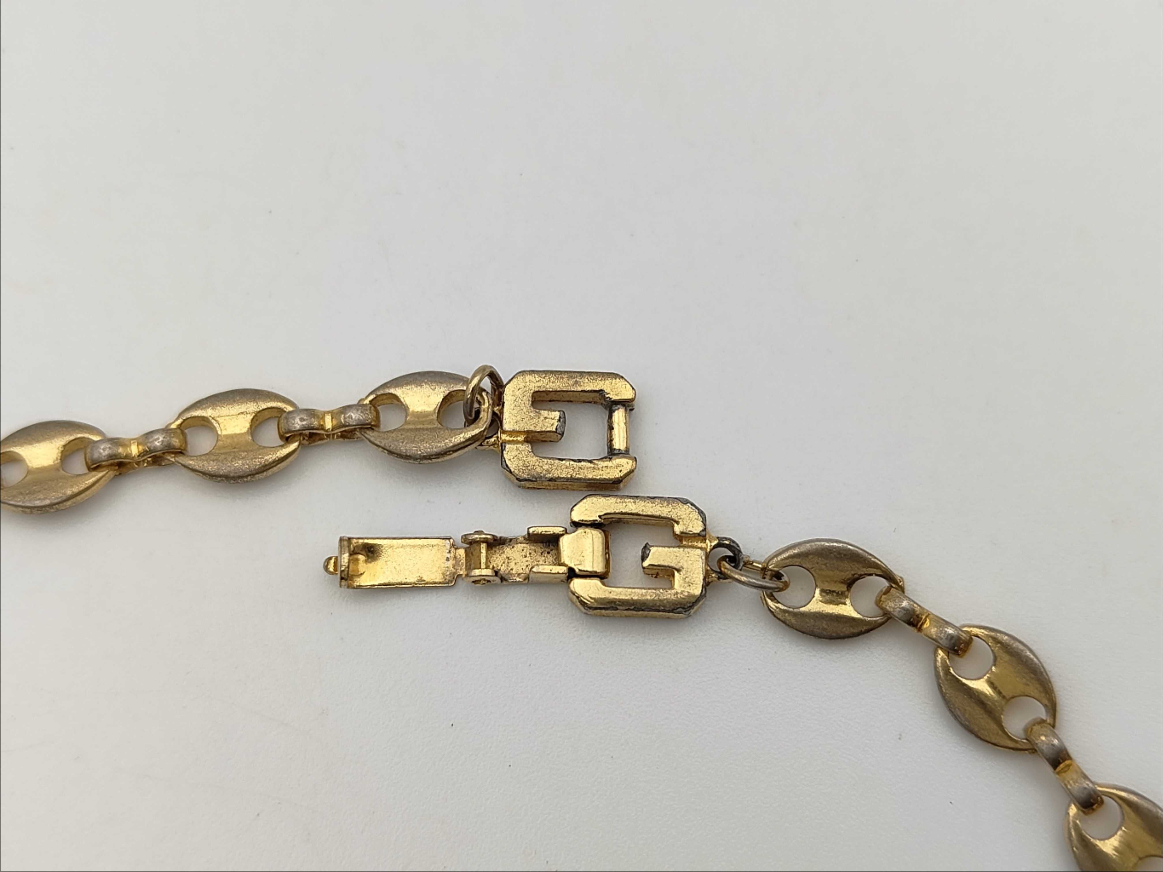 Vintage G Logo Gold Chain Necklace — view 3