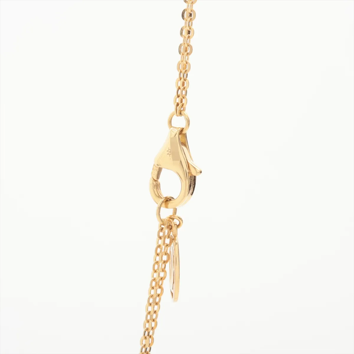 Sweet Trinity Necklace 750 (Yellow Gold x Pink Gold x White Gold) 3.3g YJD336 — view 3