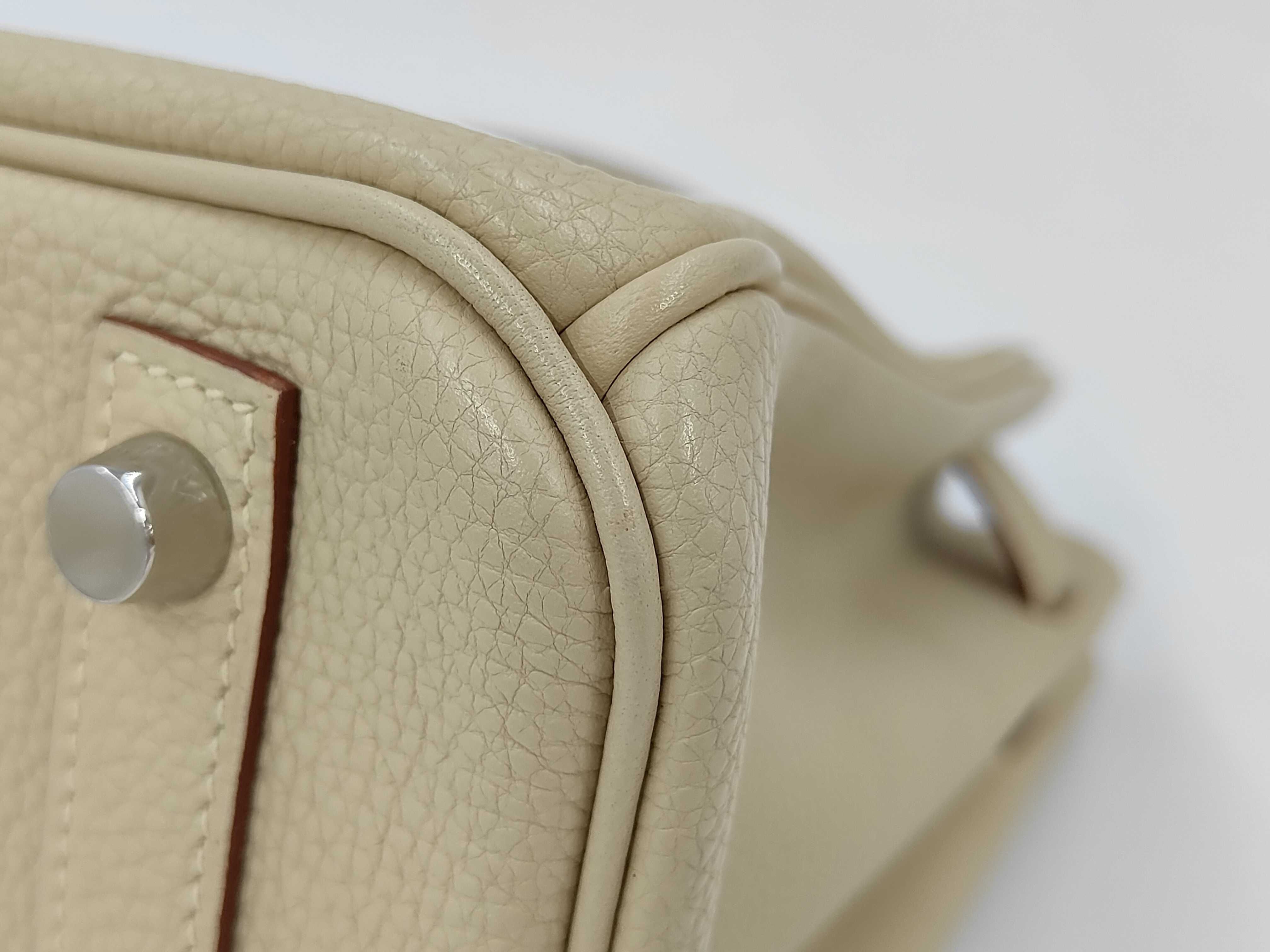 Birkin 30 Togo Parshman Silver Hardware K Handbag — view 5