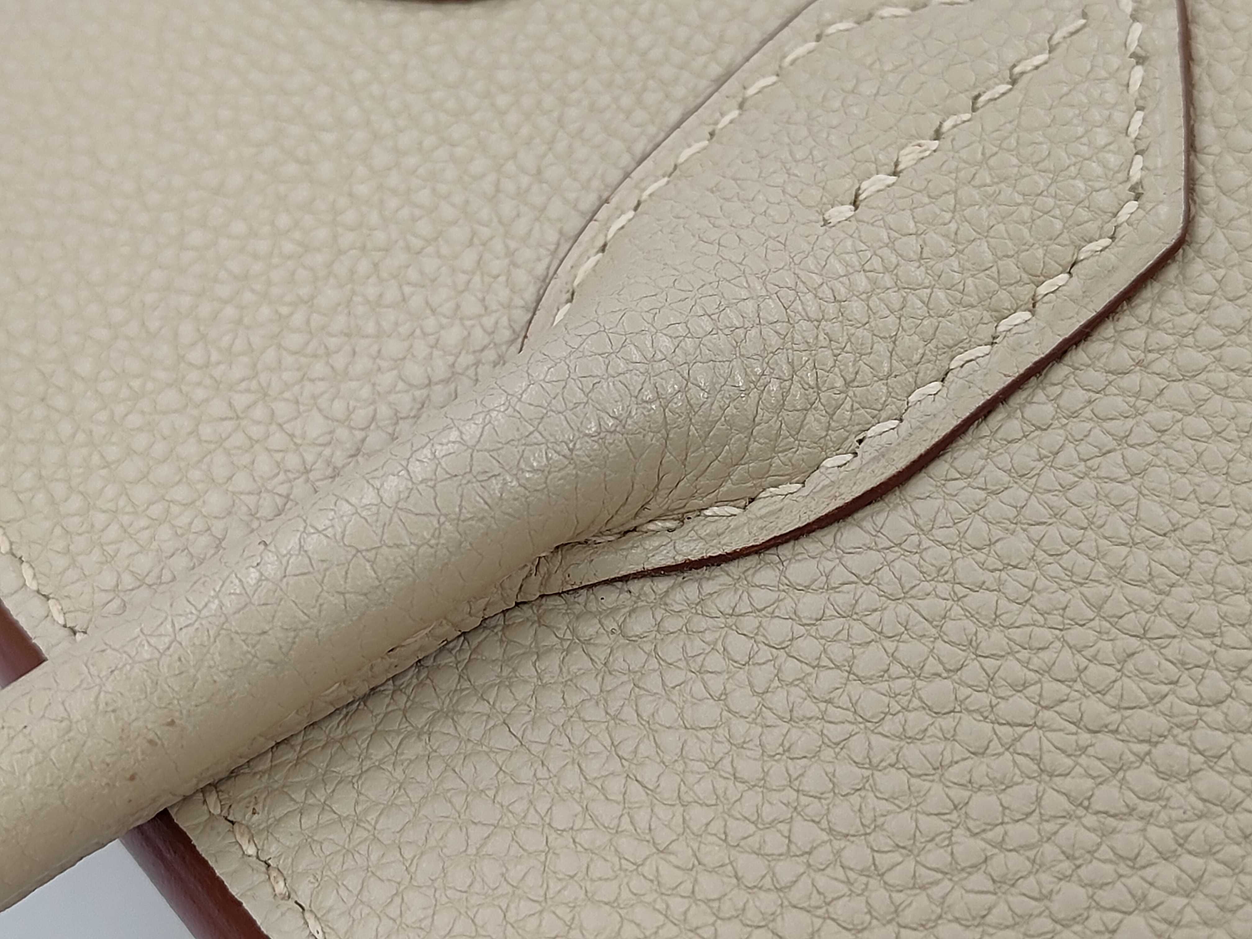 Birkin 30 Togo Parshman Silver Hardware K Handbag — view 7