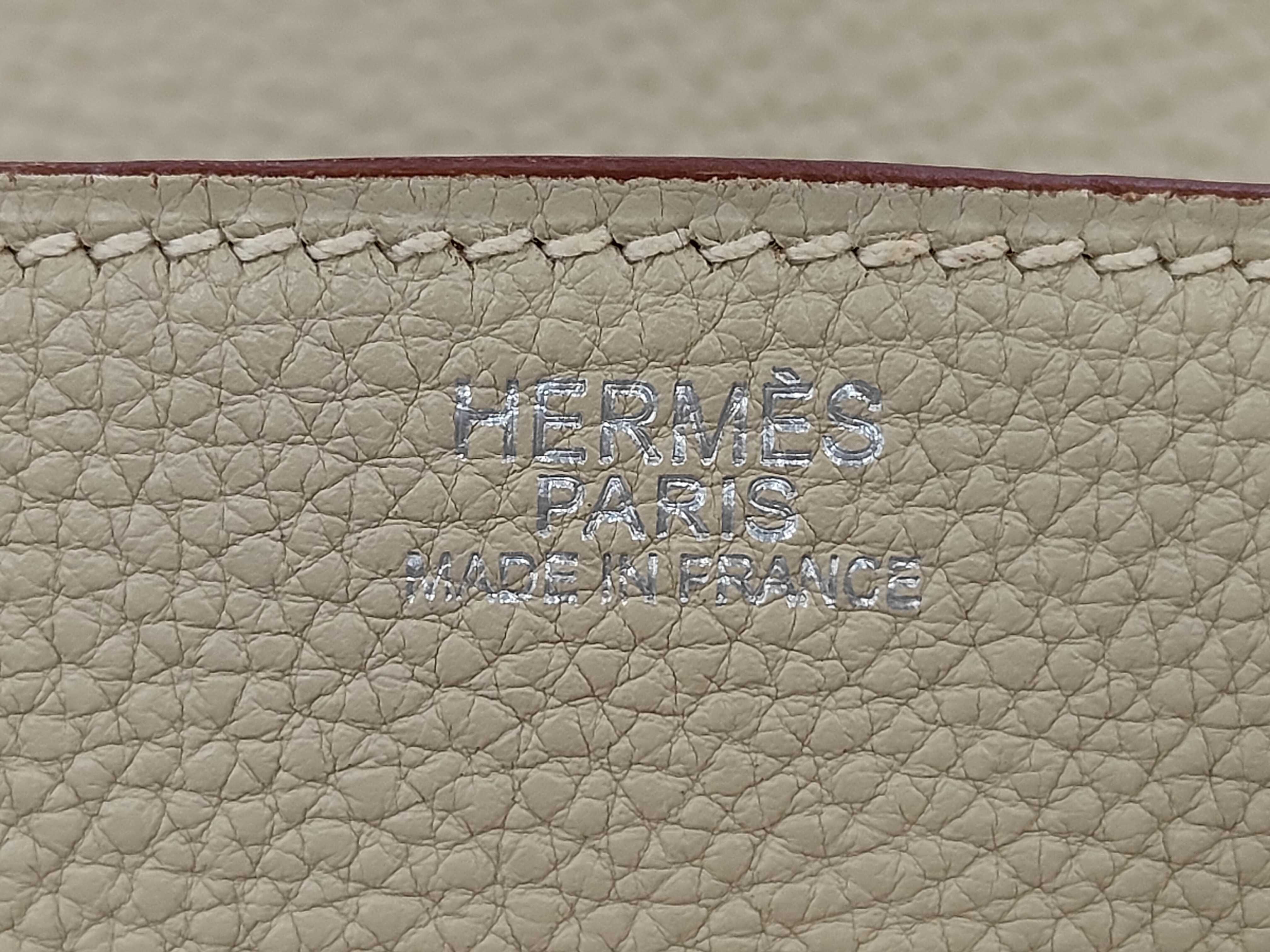 Birkin 30 Togo Parshman Silver Hardware K Handbag — view 9