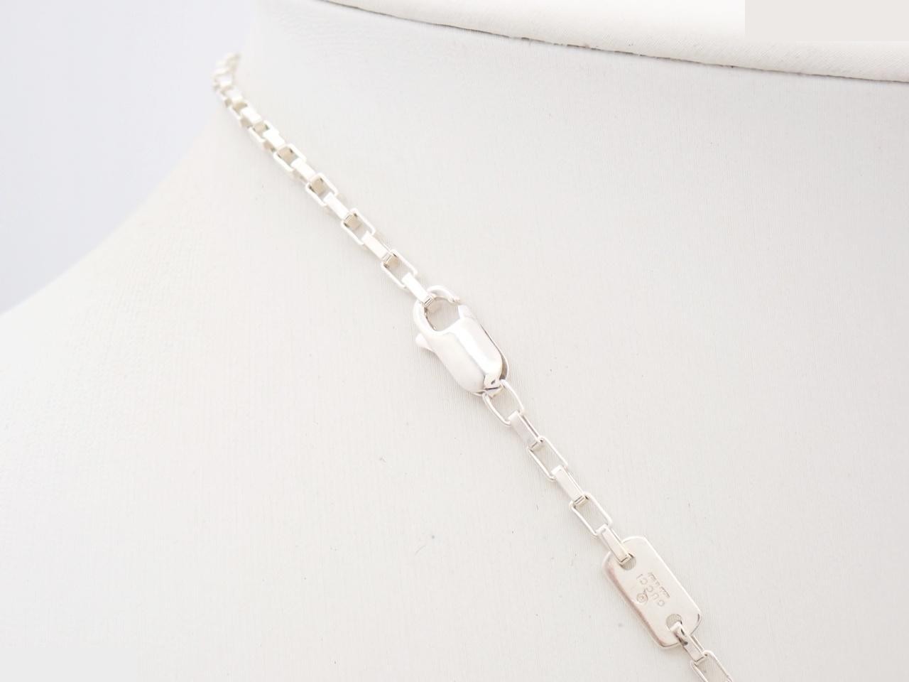 Logo necklace, chain approximately 42cm, 925 sterling silver, 13.0g — view 2