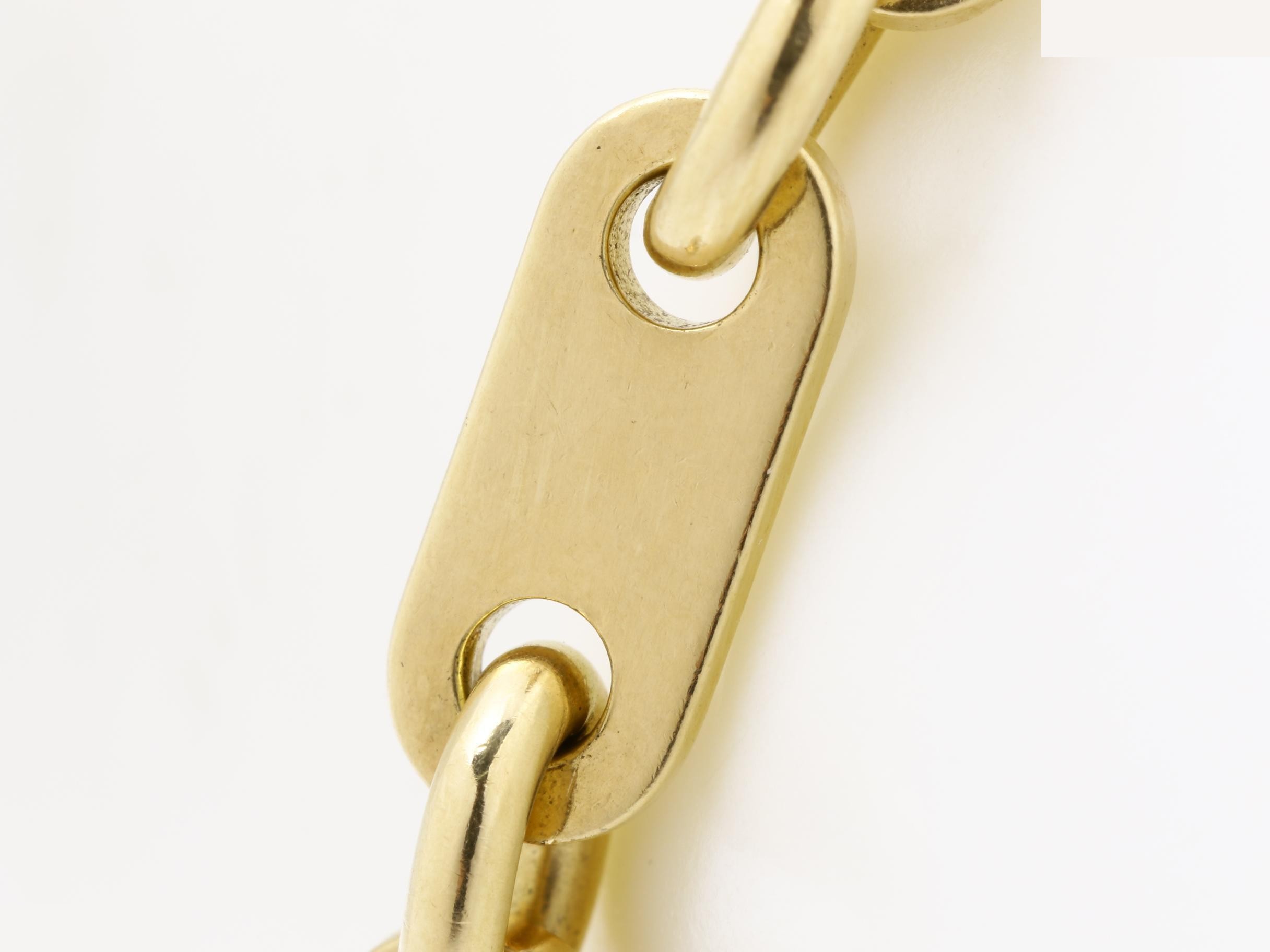 Chain Bracelet, 18K Yellow Gold, 21.8g — view 3