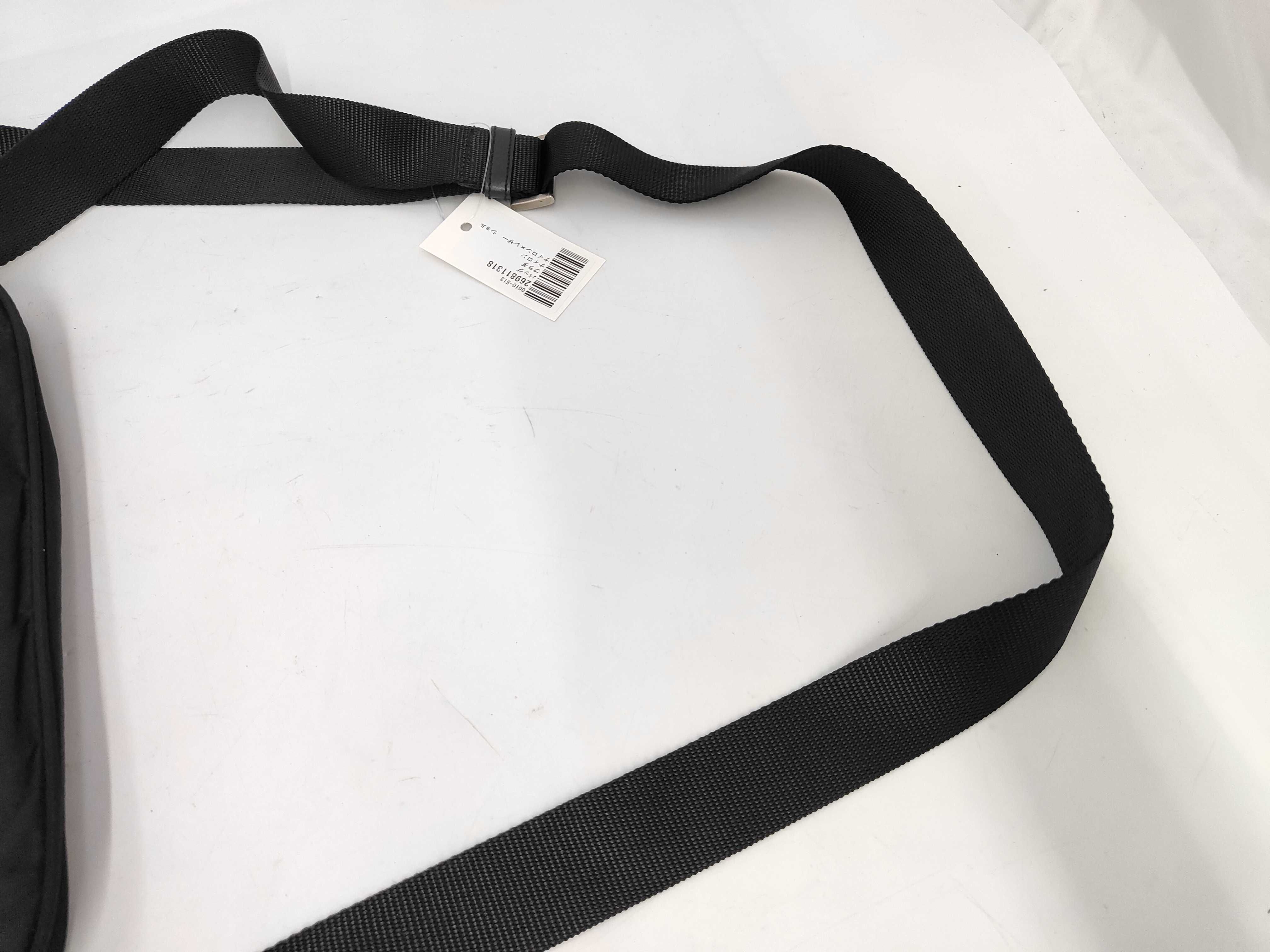 Nylon x Leather Shoulder Bag — view 6