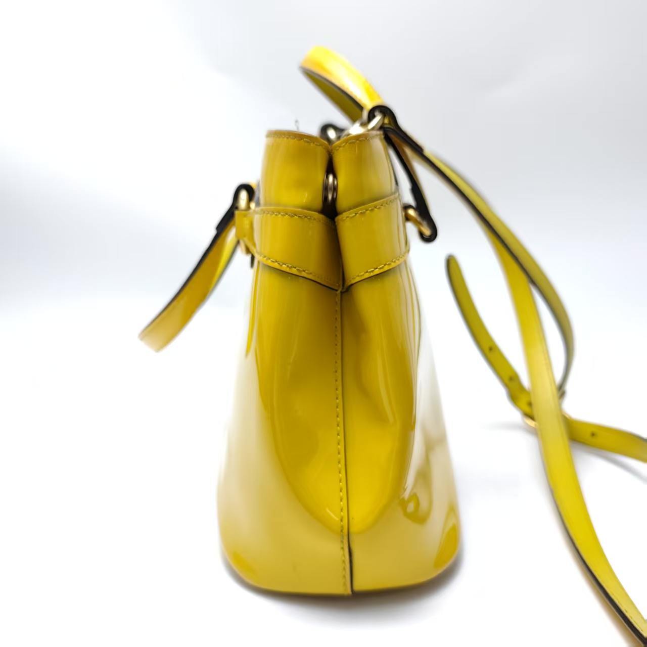 【*Shipped from: China*】GUCCI Horsebit Patent Leather Shoulder Bag 371925 — view 4