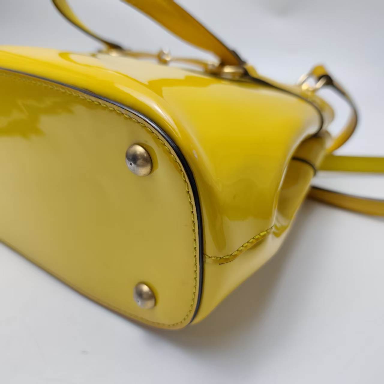 【*Shipped from: China*】GUCCI Horsebit Patent Leather Shoulder Bag 371925 — view 6