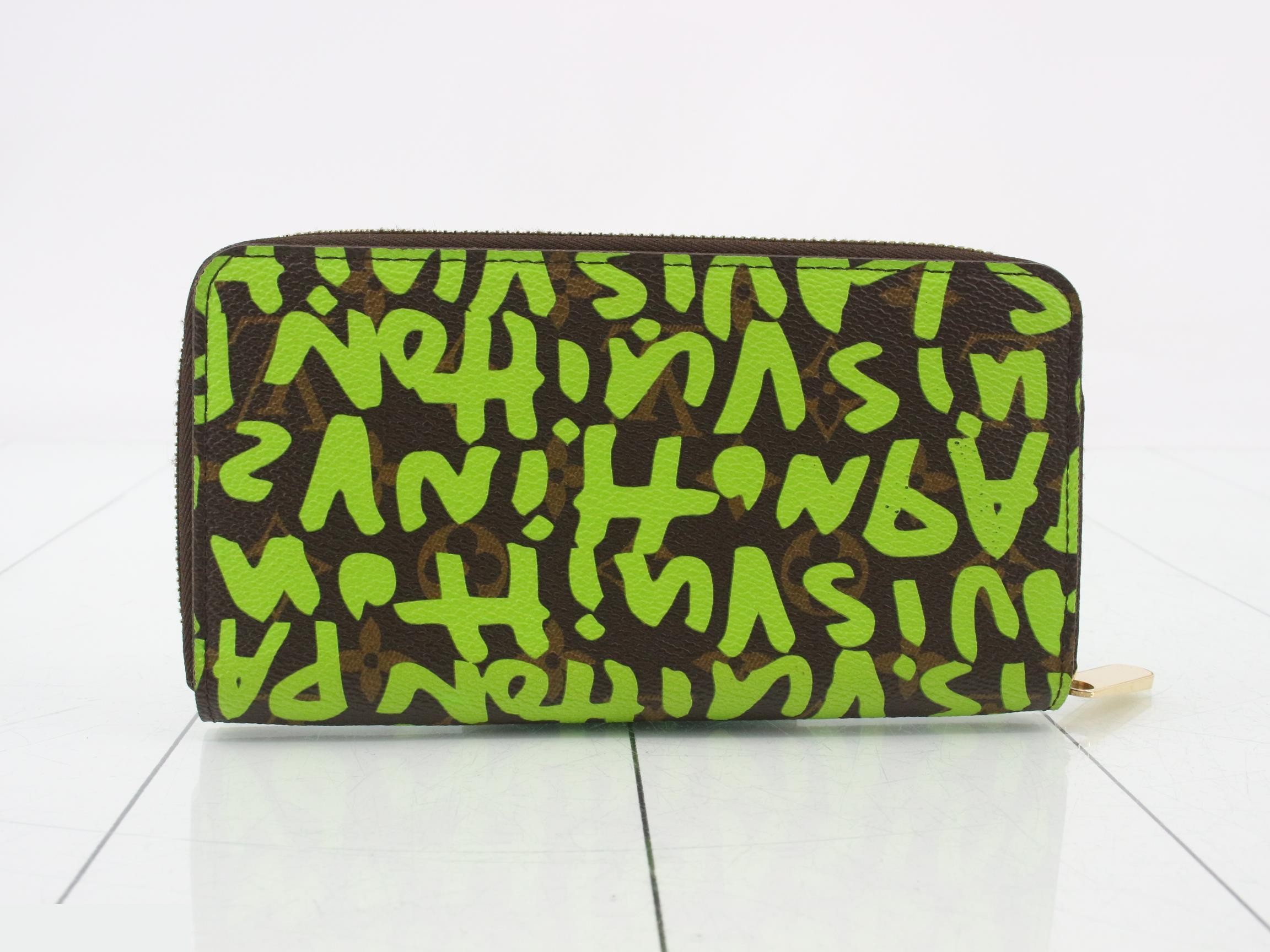 Monogram Graffiti Zippy Wallet Long Wallet — view 2