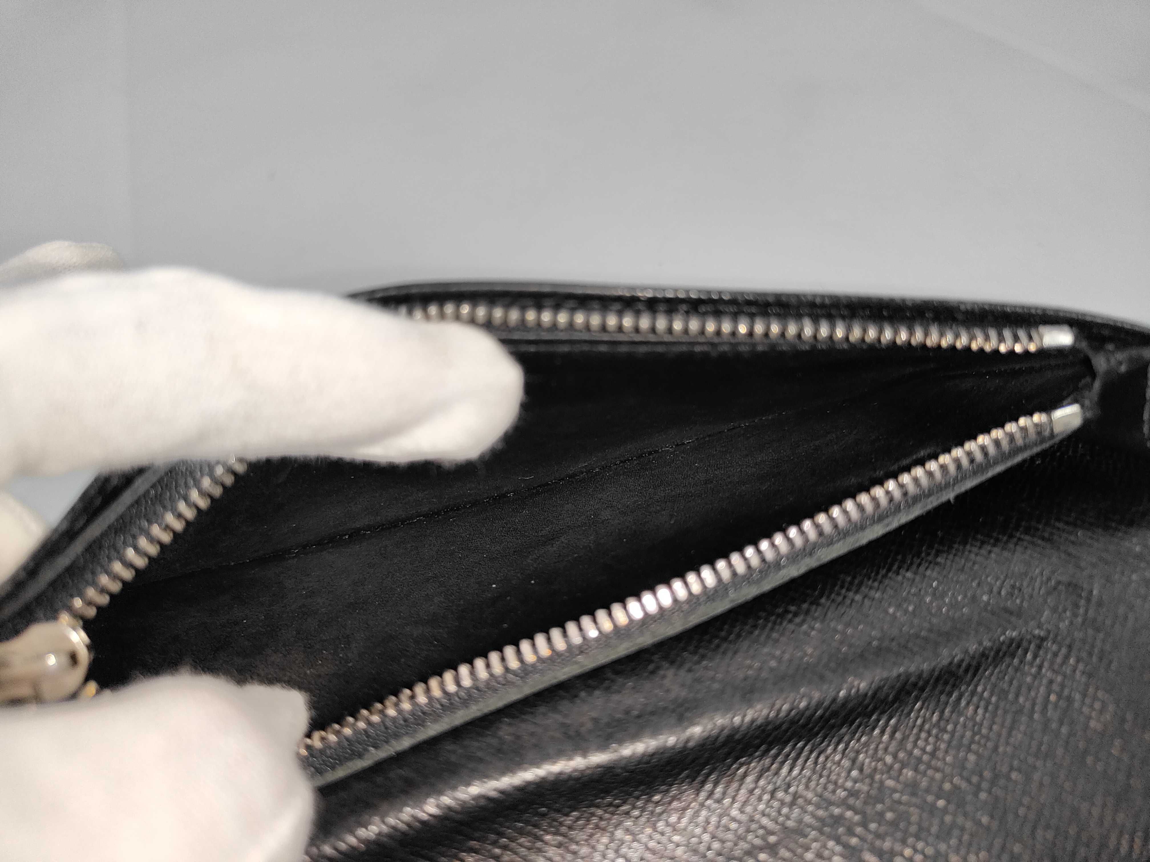 Damier Graphite M62665 Portefeuille Brazza Wallet Damier Black Wallet — view 6