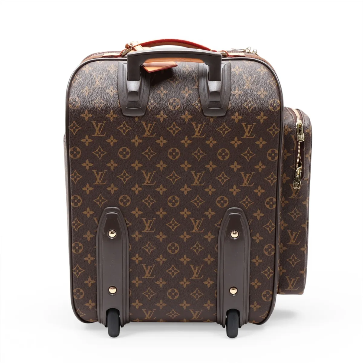 [Individually packaged] Louis Vuitton Monogram Trolley 50 Bosphore M23259 MB1016 Brown with initials — view 2
