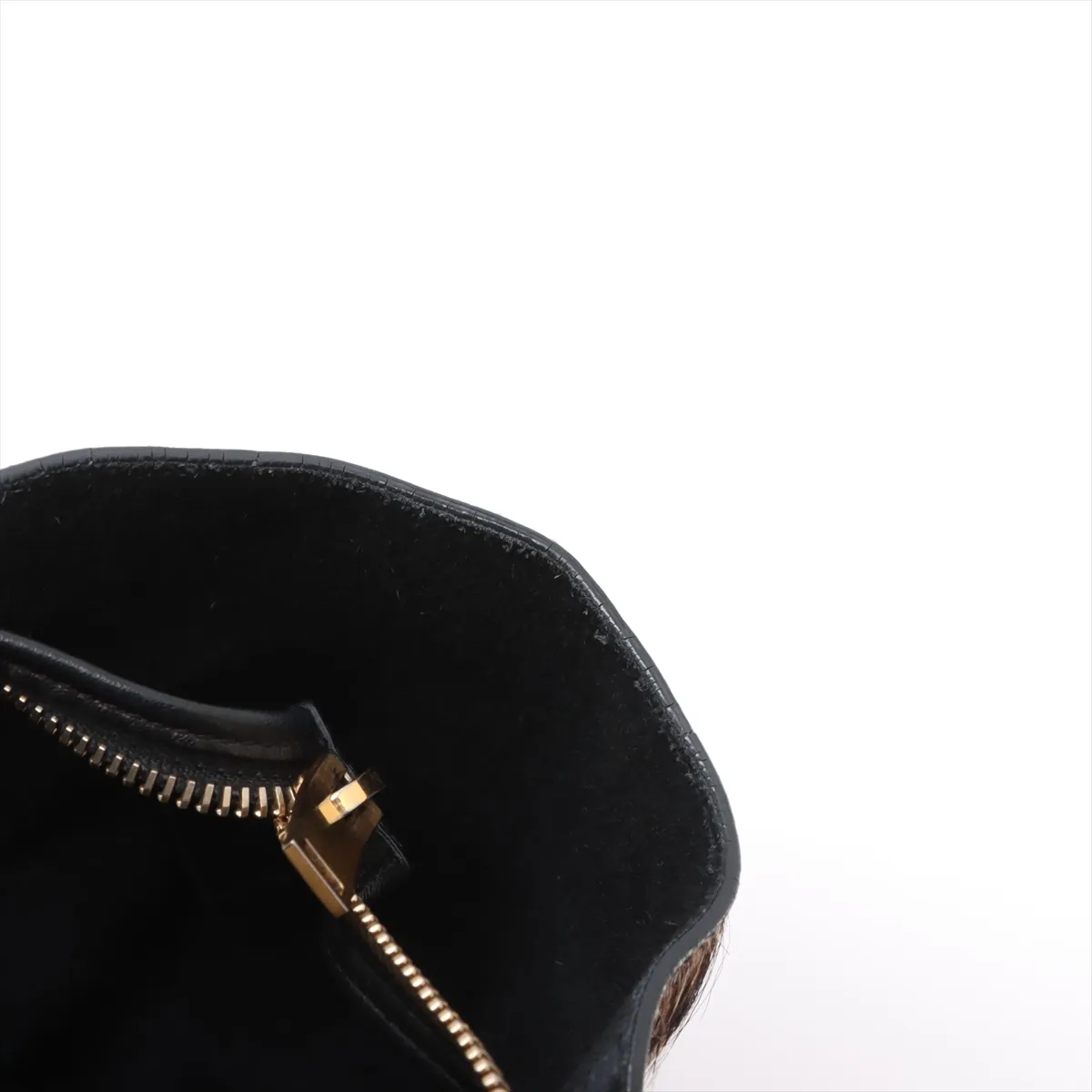 Downtown Cabas Leather x Harako 2WAY Handbag Black 436832 — view 13