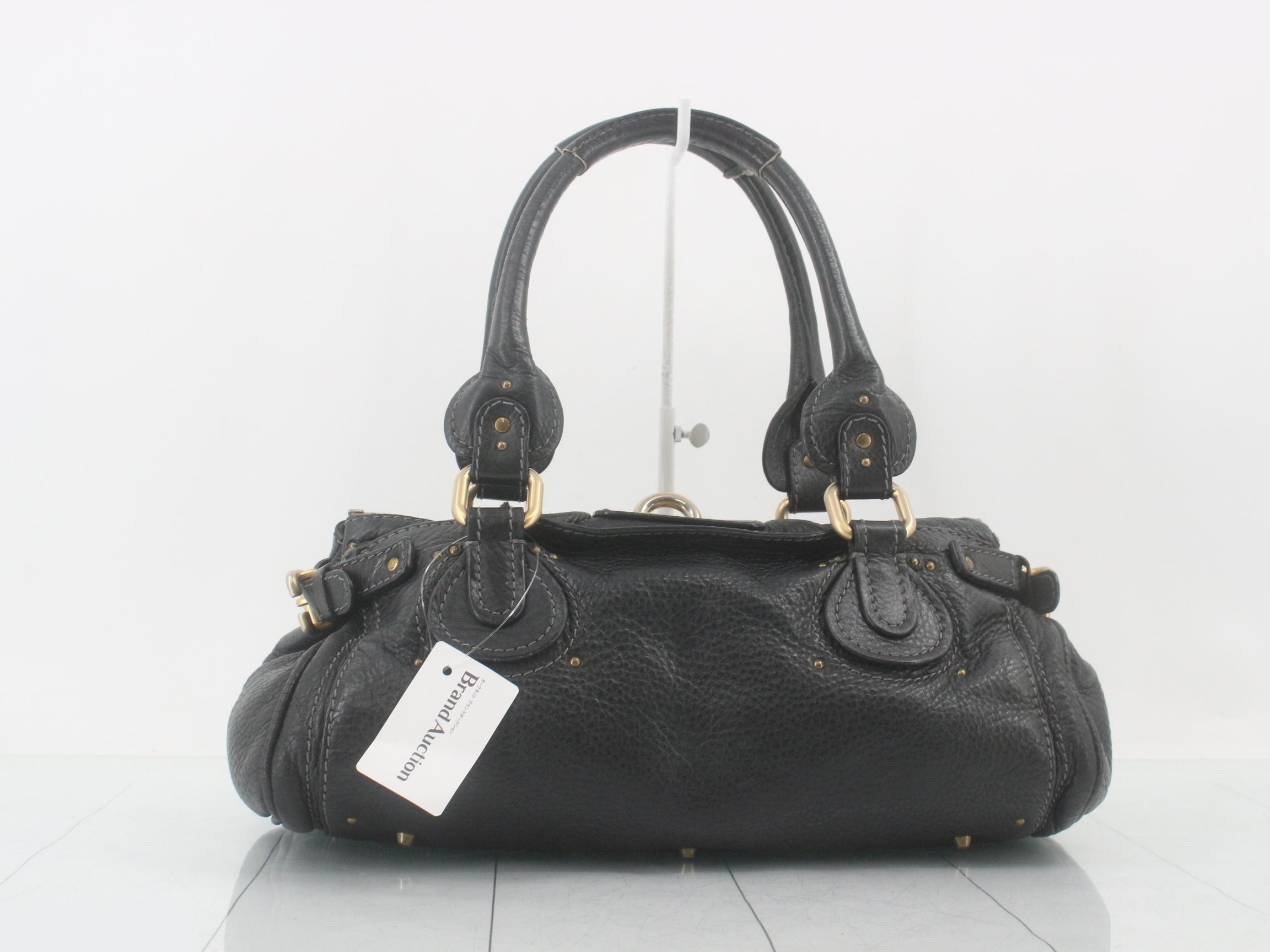 Paddington handbag, black and gold. — view 2