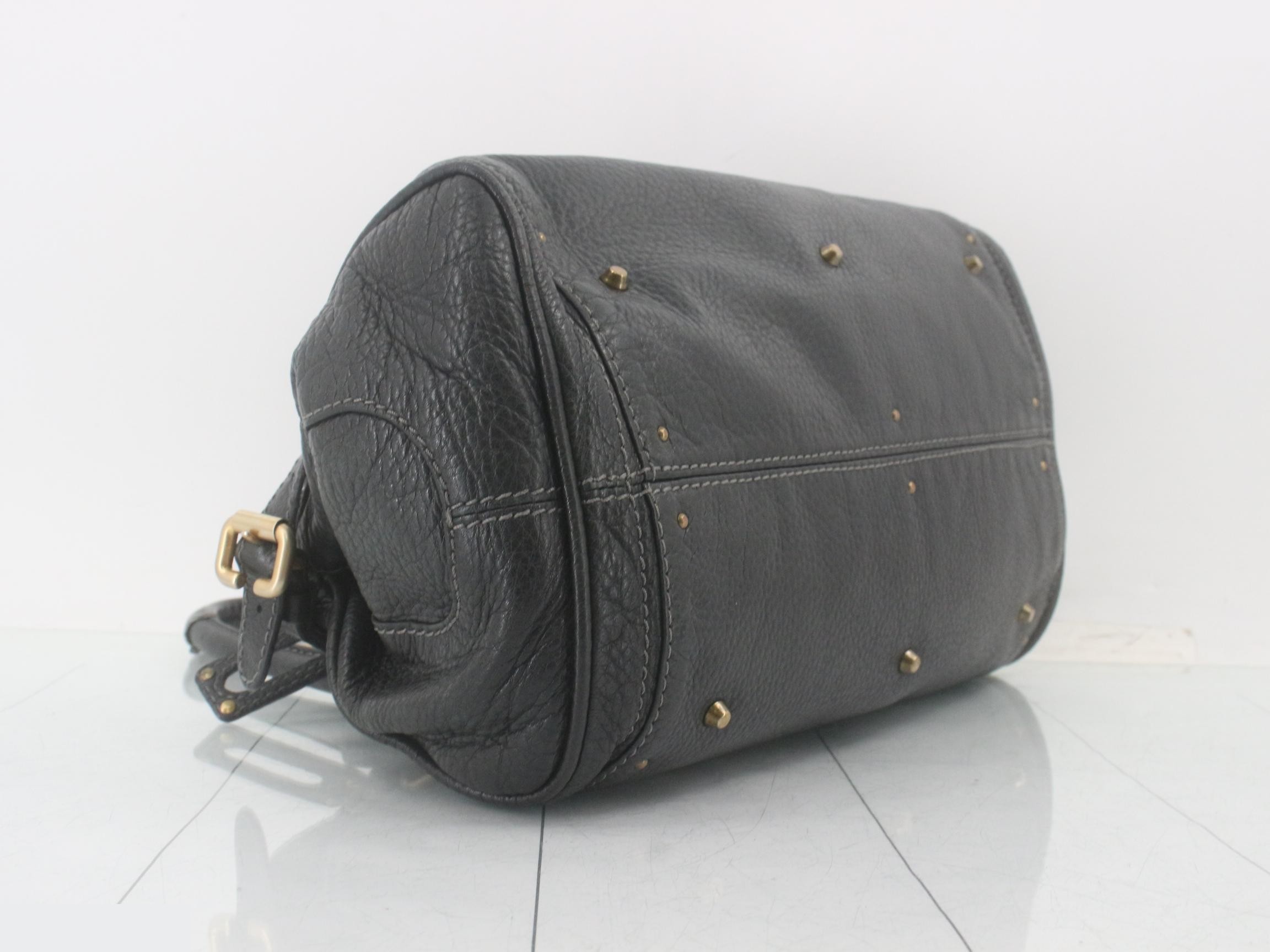 Paddington handbag, black and gold. — view 5