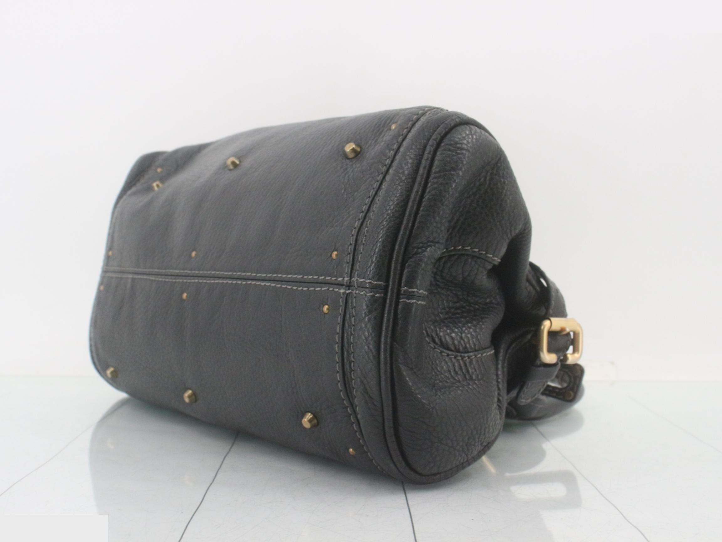 Paddington handbag, black and gold. — view 6