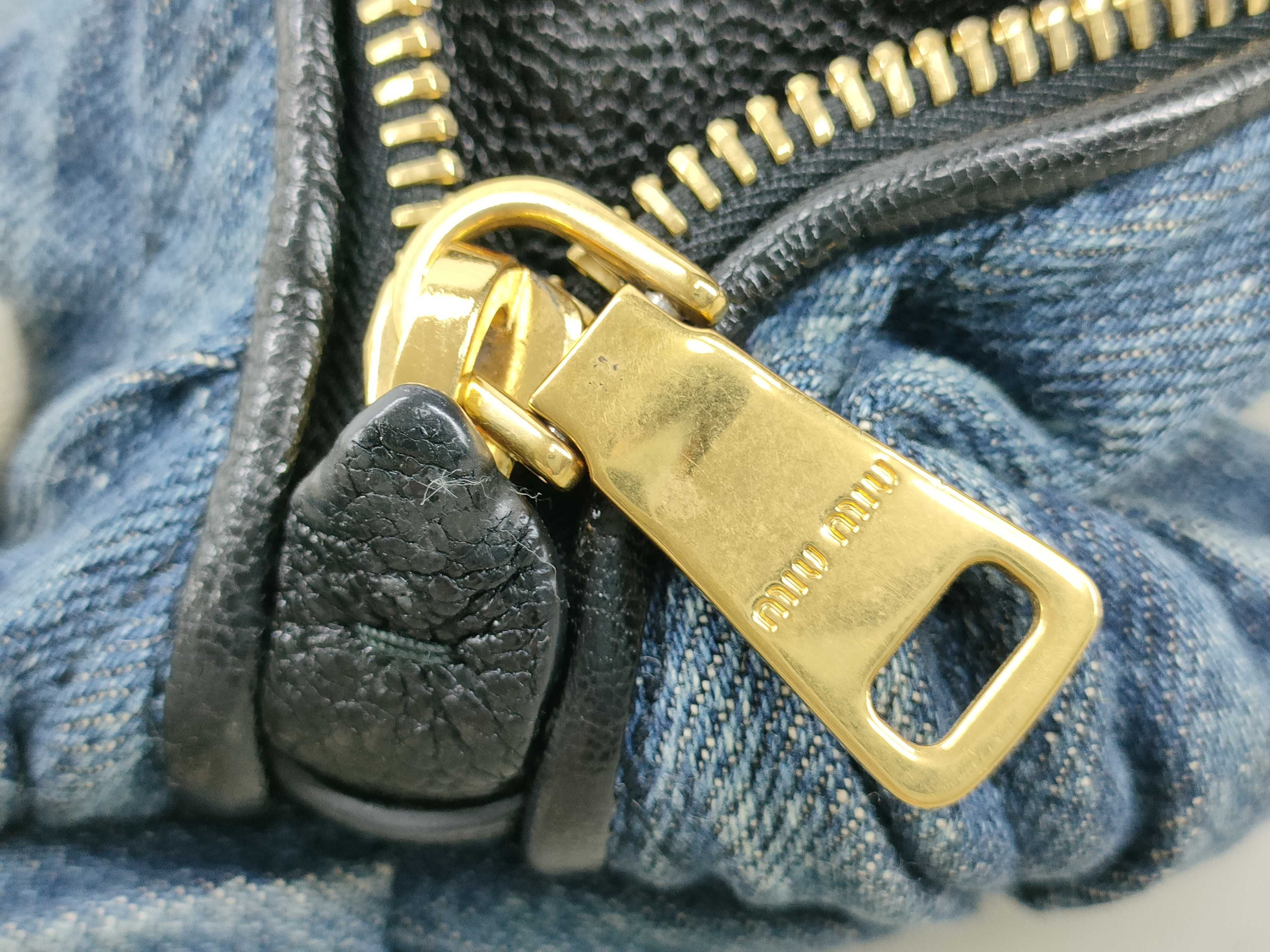denim Matelassé 2-way handbag — view 14