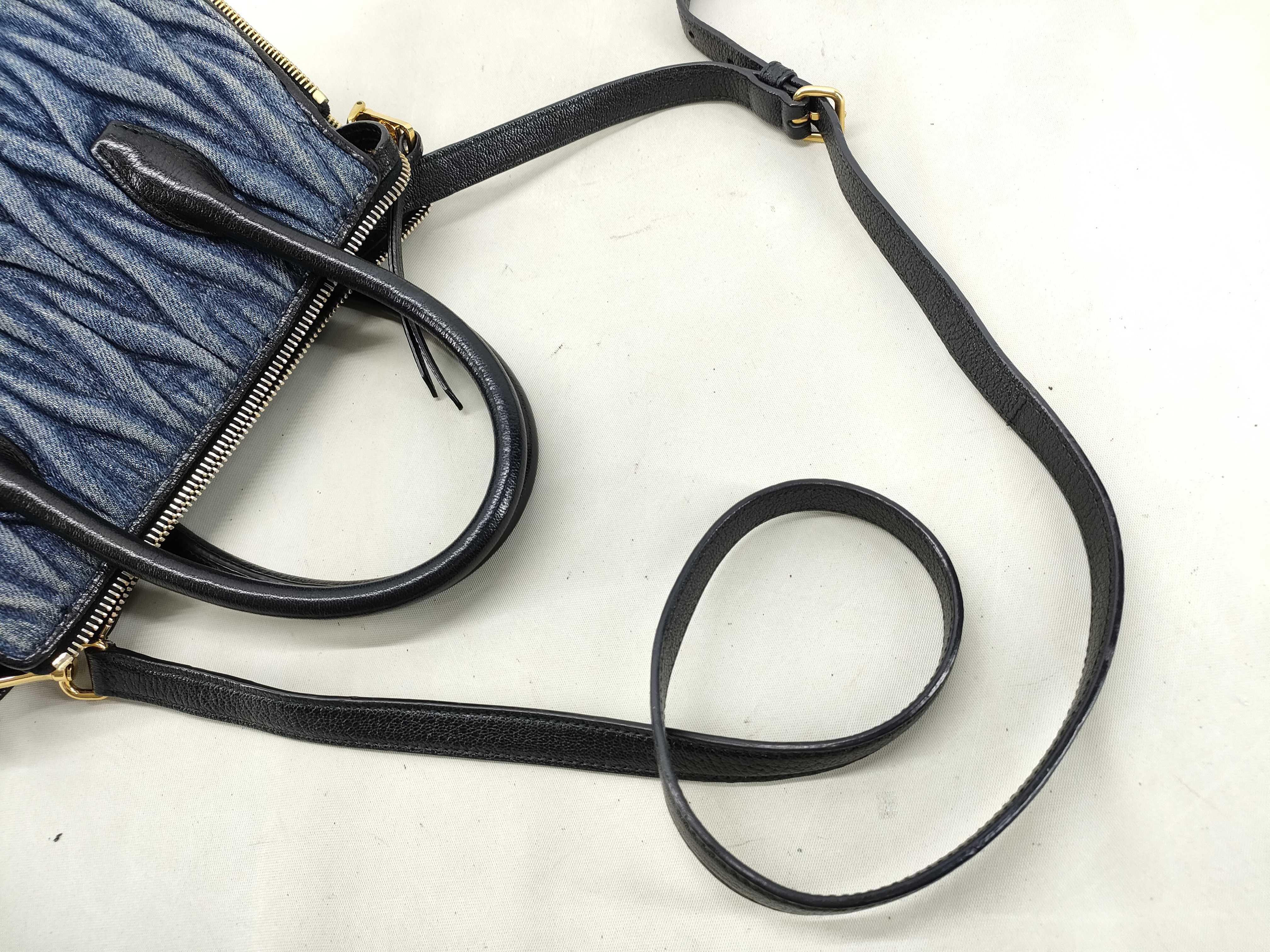 denim Matelassé 2-way handbag — view 6