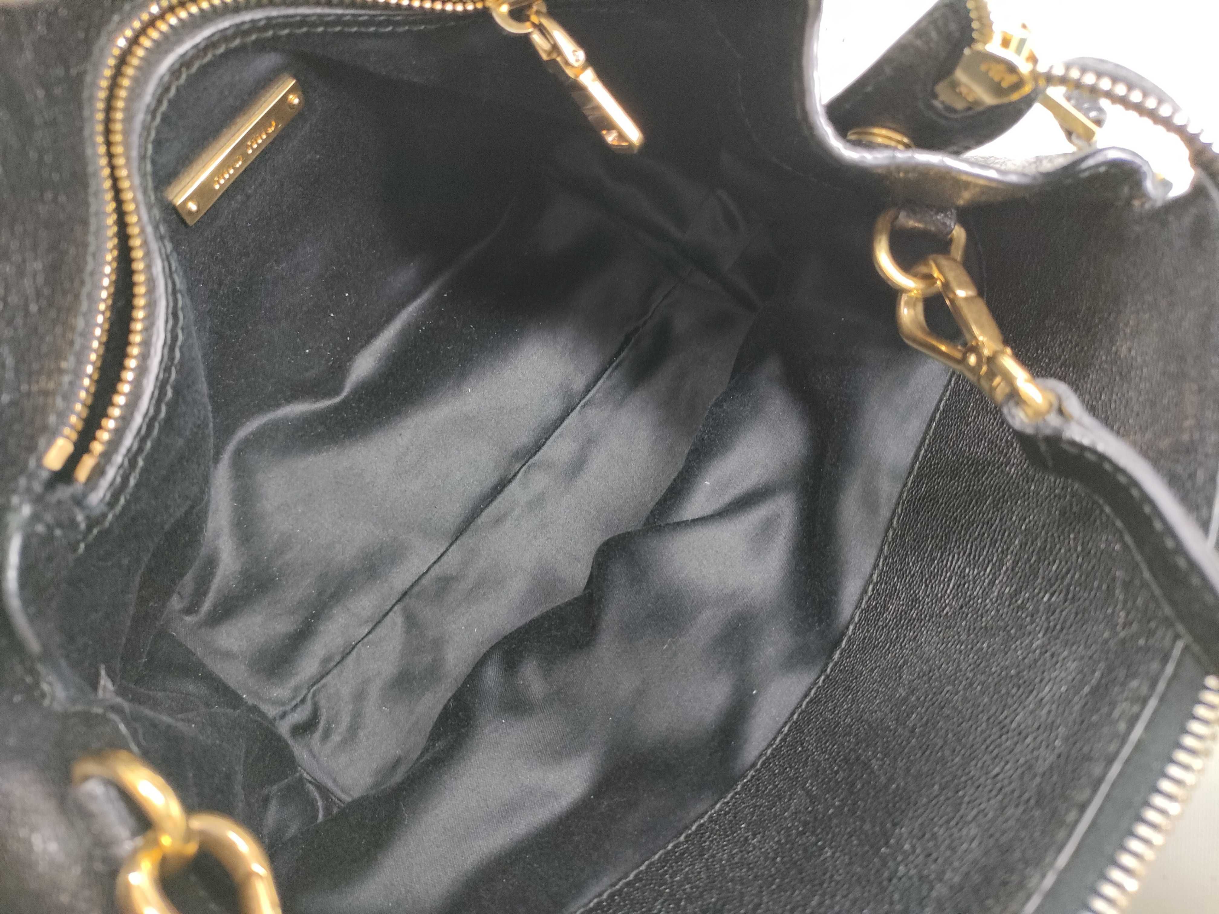 denim Matelassé 2-way handbag — view 9