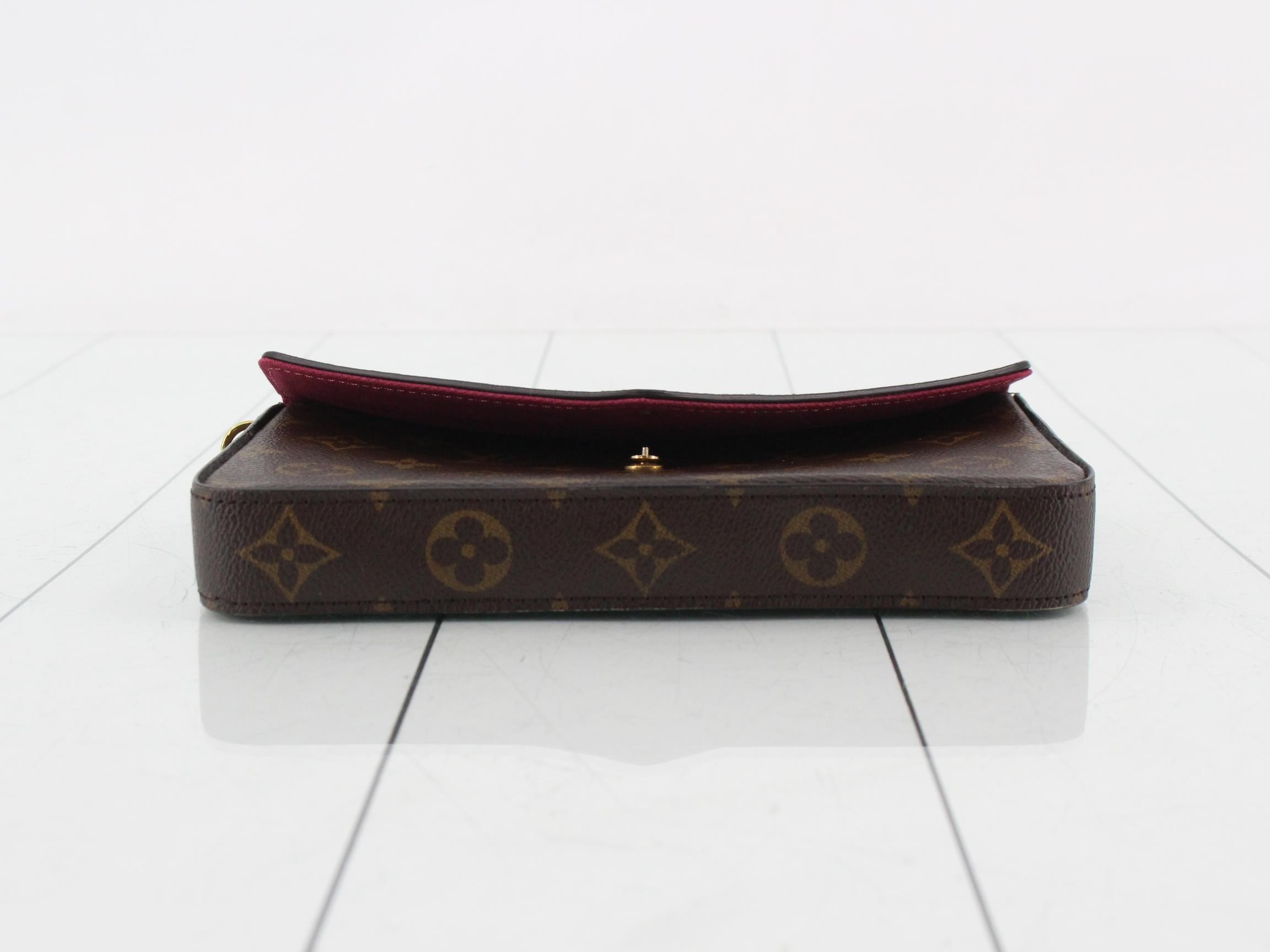 Monogram Pochette Felicie Shoulder Bag — view 3