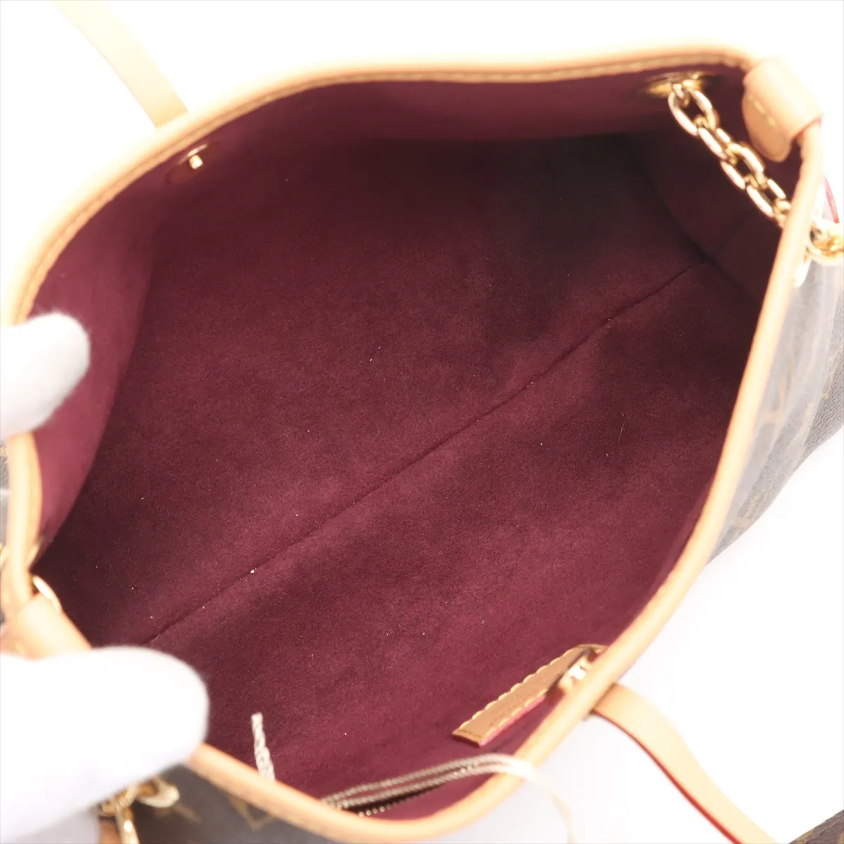 Monogram Carryall BB M13014 Brown RFID response — view 7