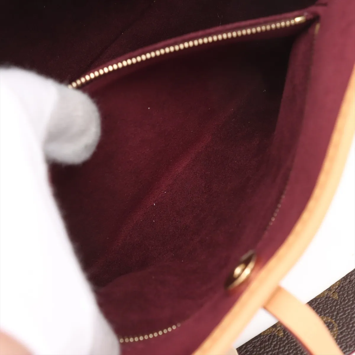 Monogram Carryall BB M13014 Brown RFID response — view 8