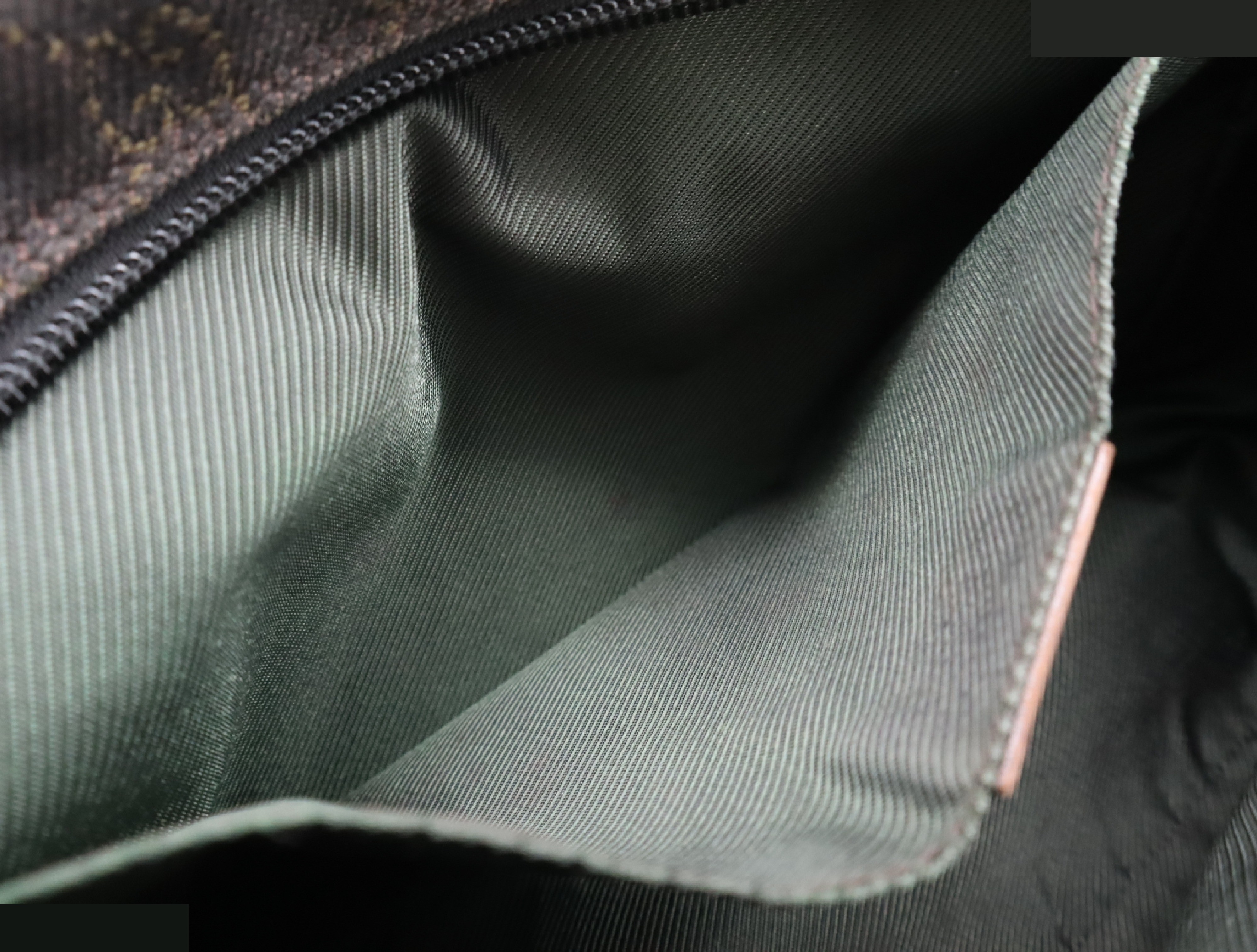 GG canvas shoulder bag brown SV metal fittings — view 12