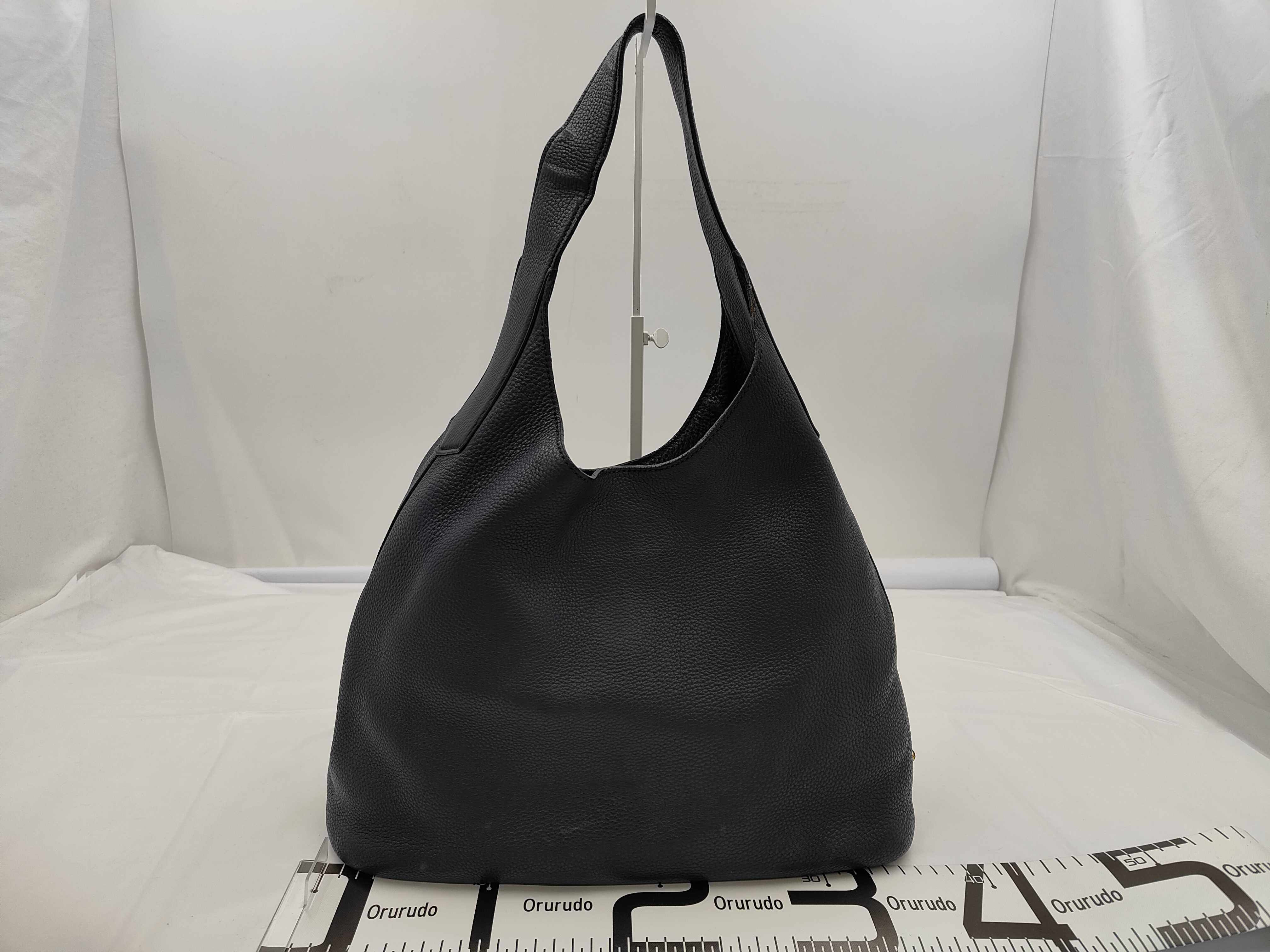 Vitello Phoenix Triangle Logo One-Shoulder Bag — view 2