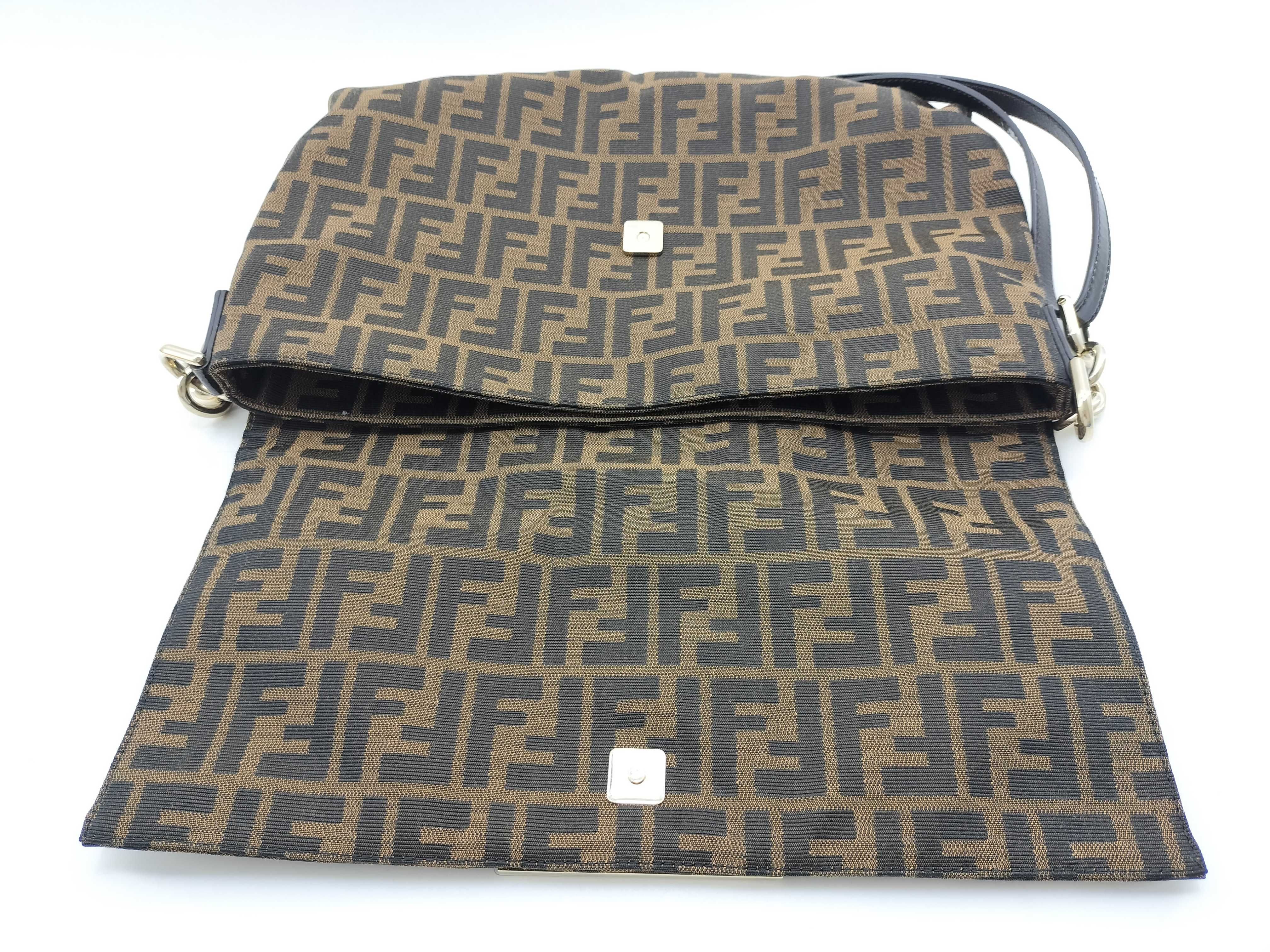 Zucca pattern Fendi shoulder bag card shoulder bag — view 10