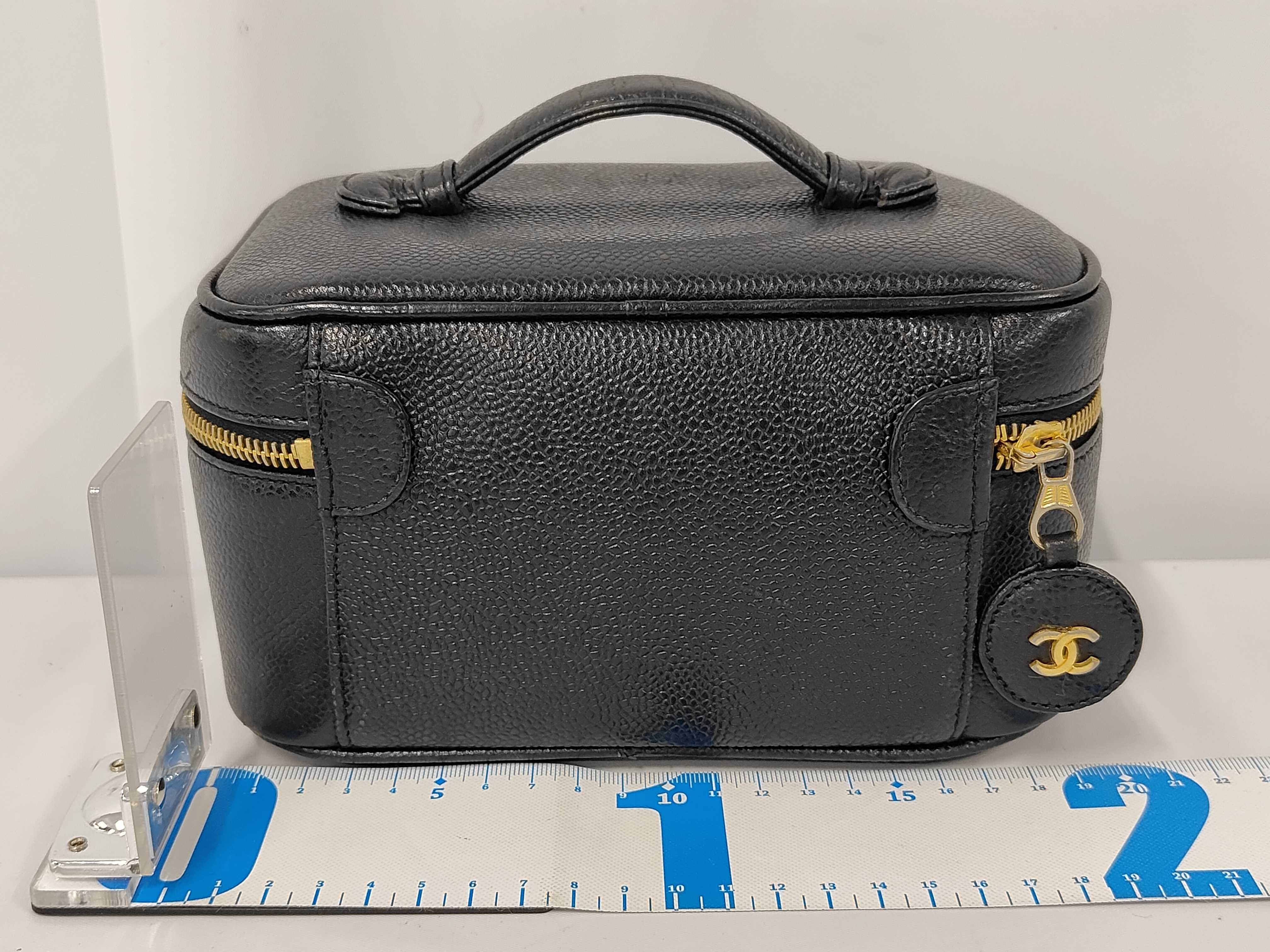 Caviar Skin Vanity Bag — view 2