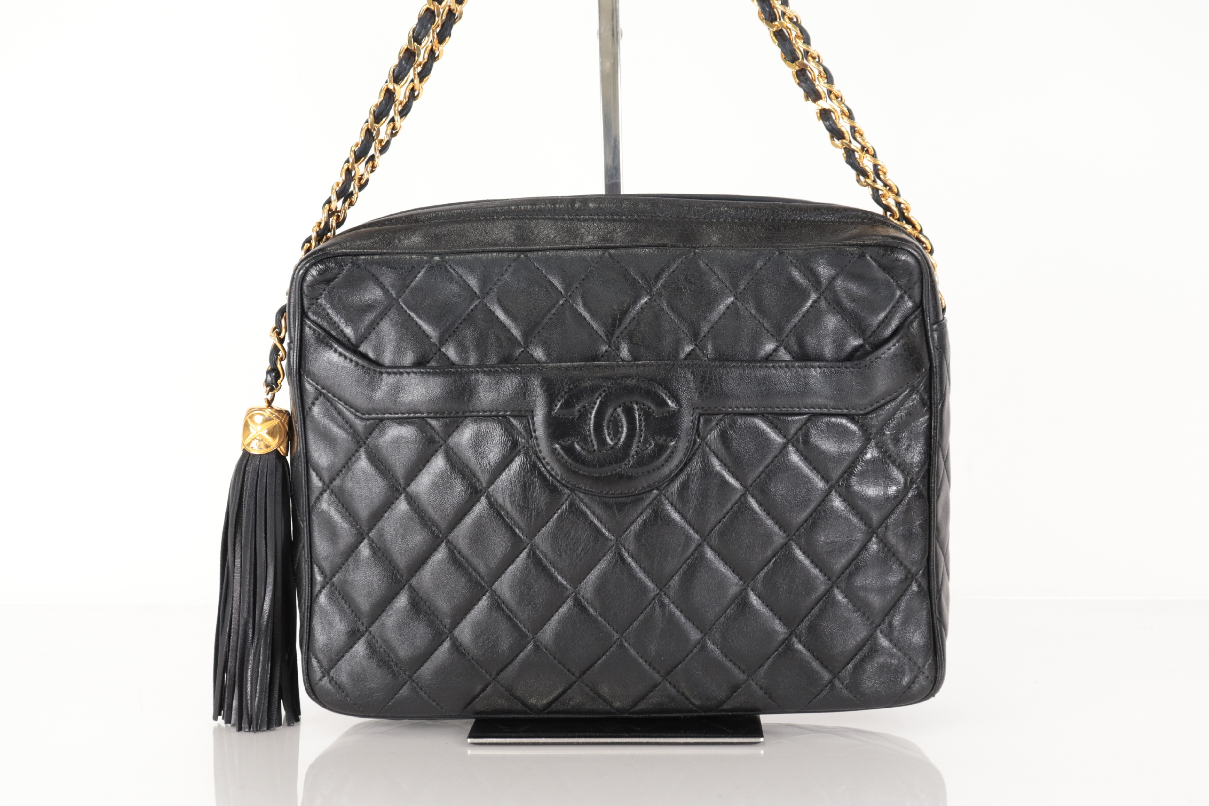 Lambskin Fringe Chain Shoulder Bag (Series 2)
