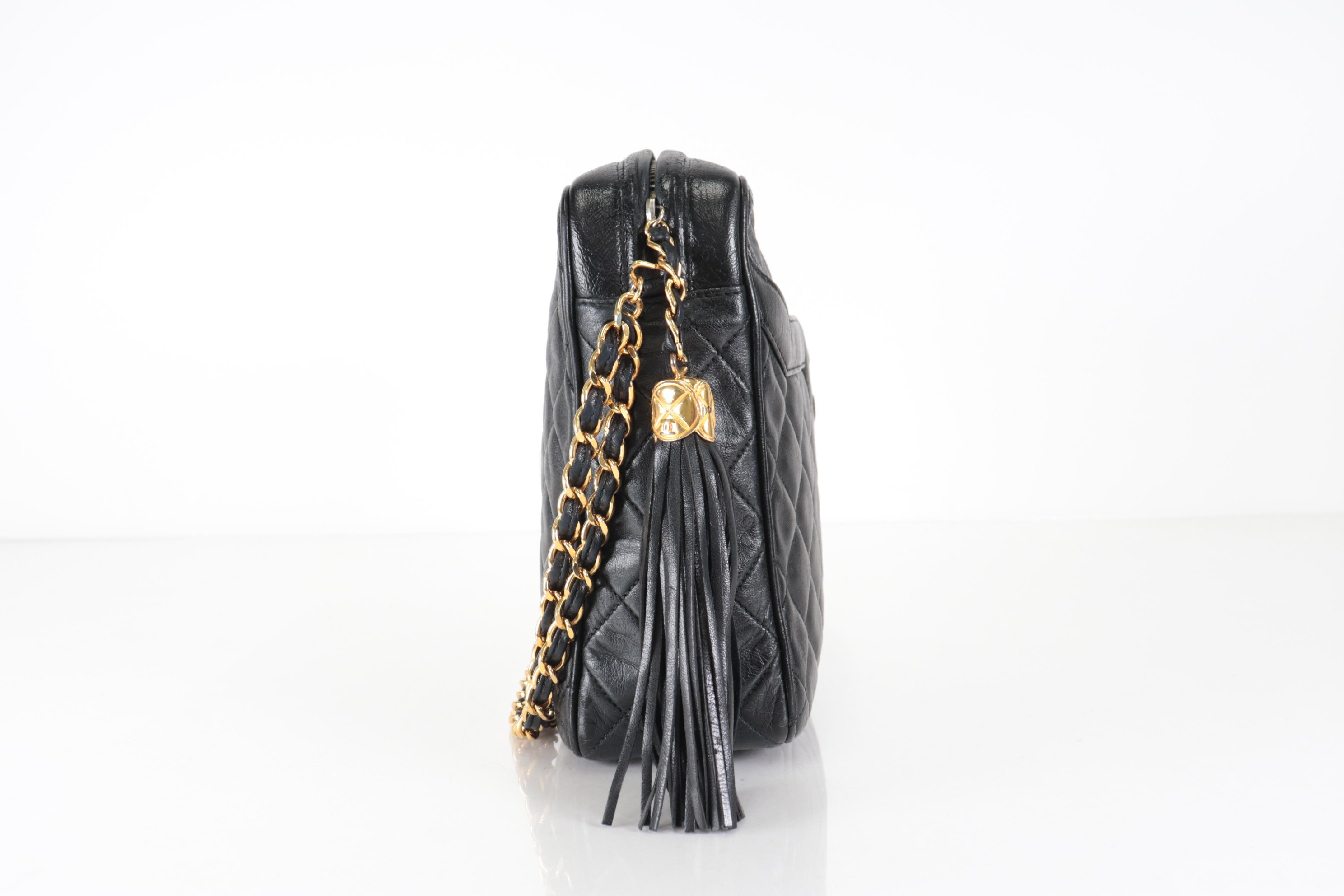Lambskin Fringe Chain Shoulder Bag (Series 2) — view 3