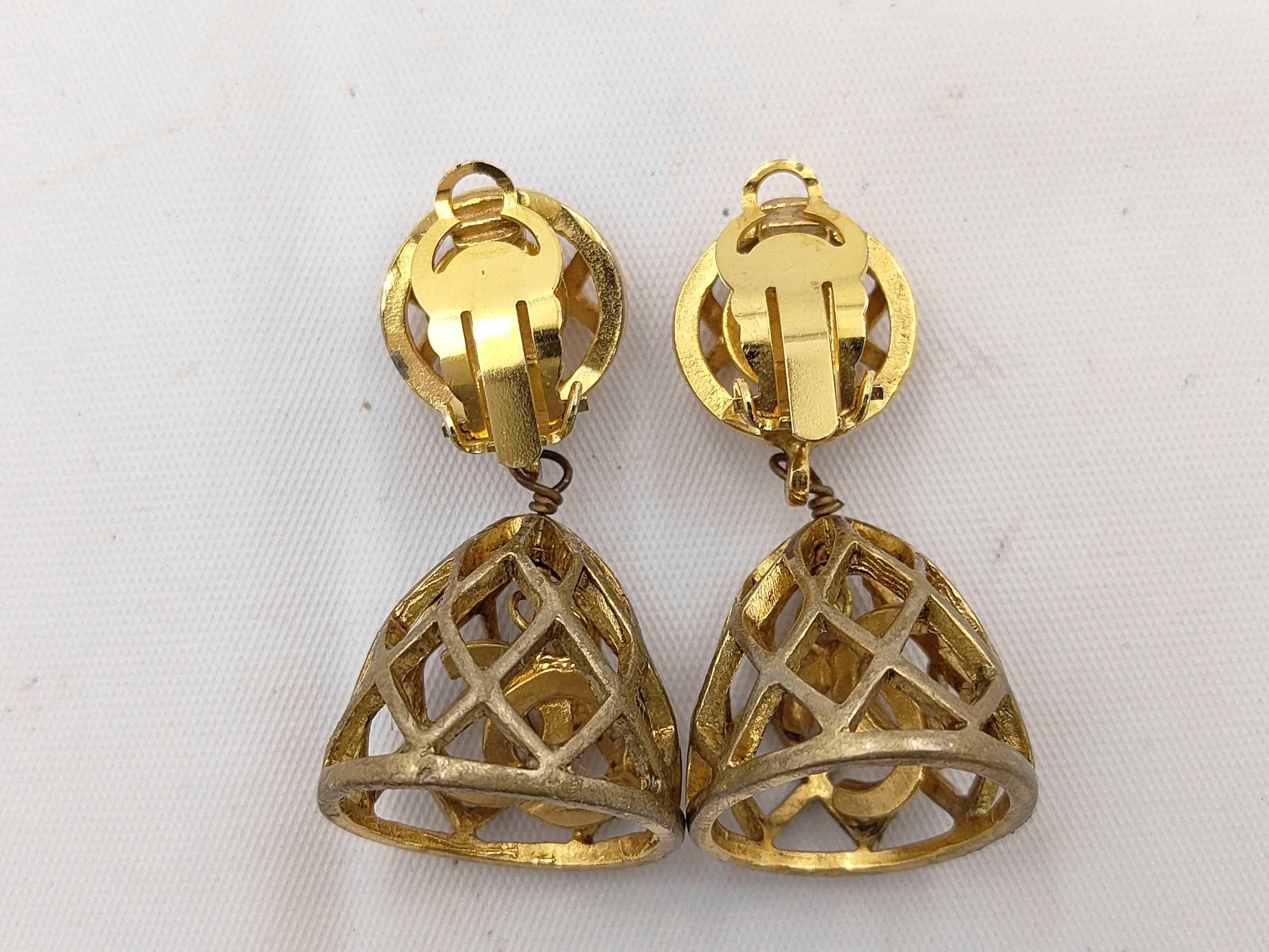 Coco Mark Birdcage Earrings — view 2