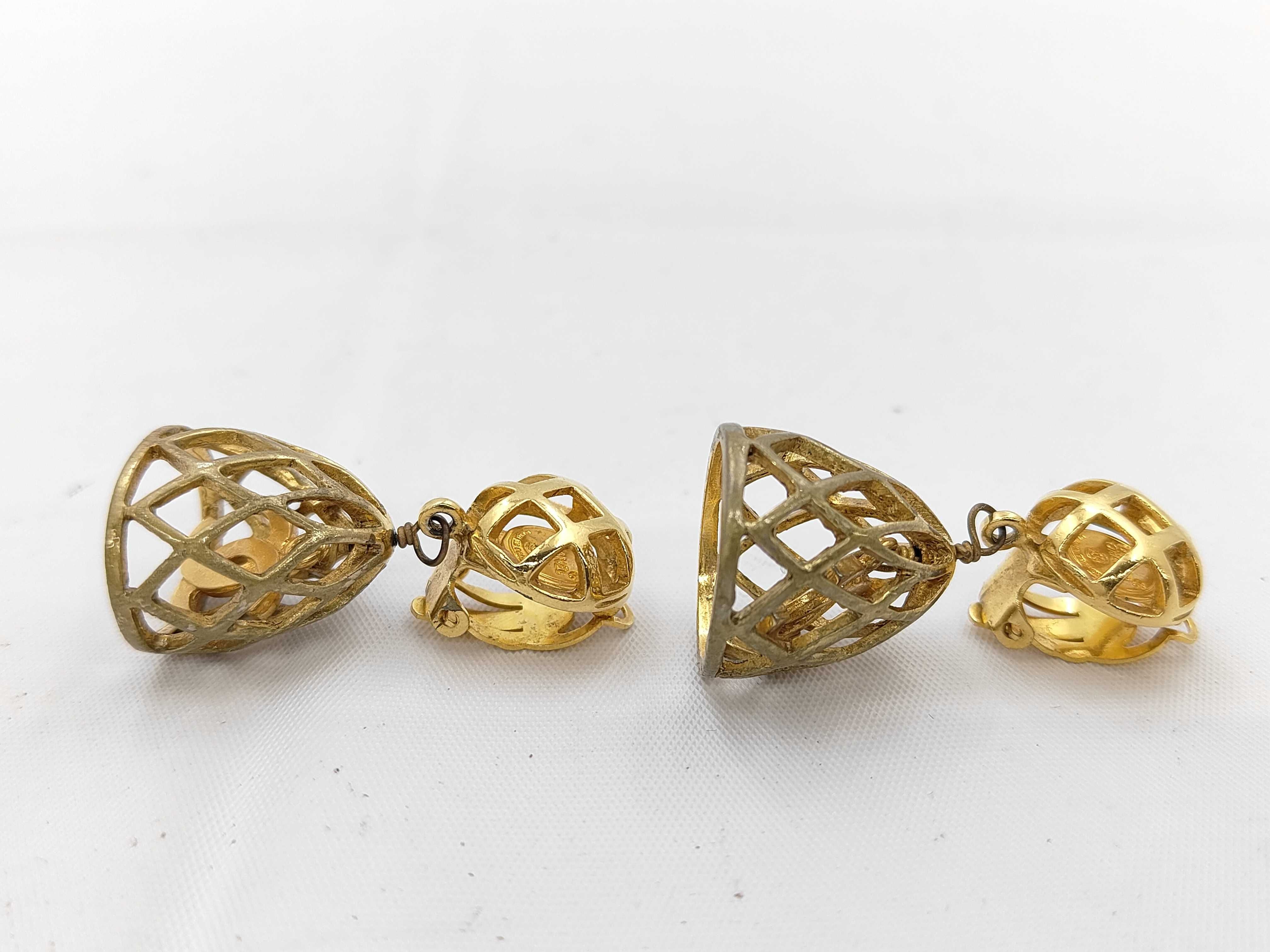 Coco Mark Birdcage Earrings — view 3
