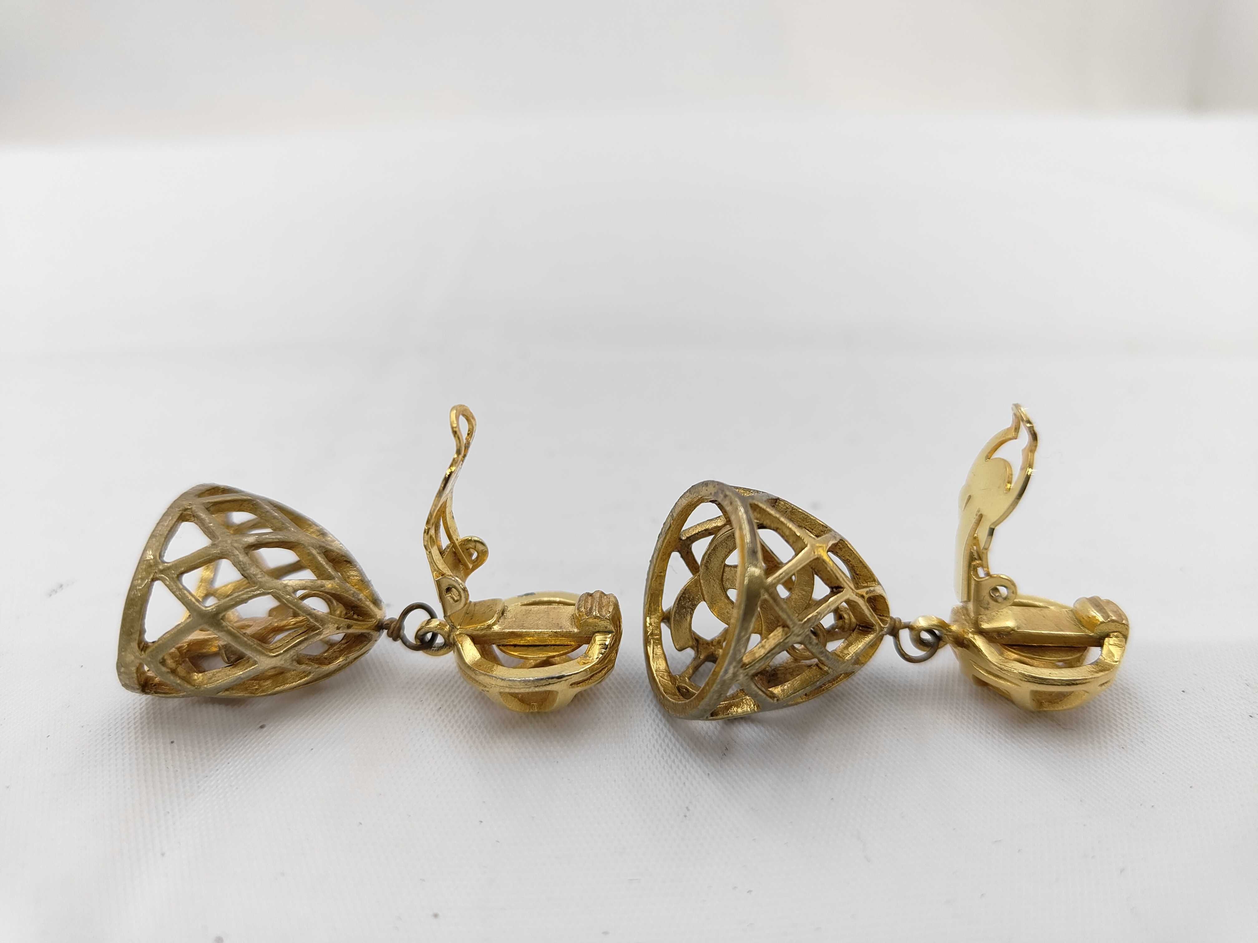 Coco Mark Birdcage Earrings — view 4