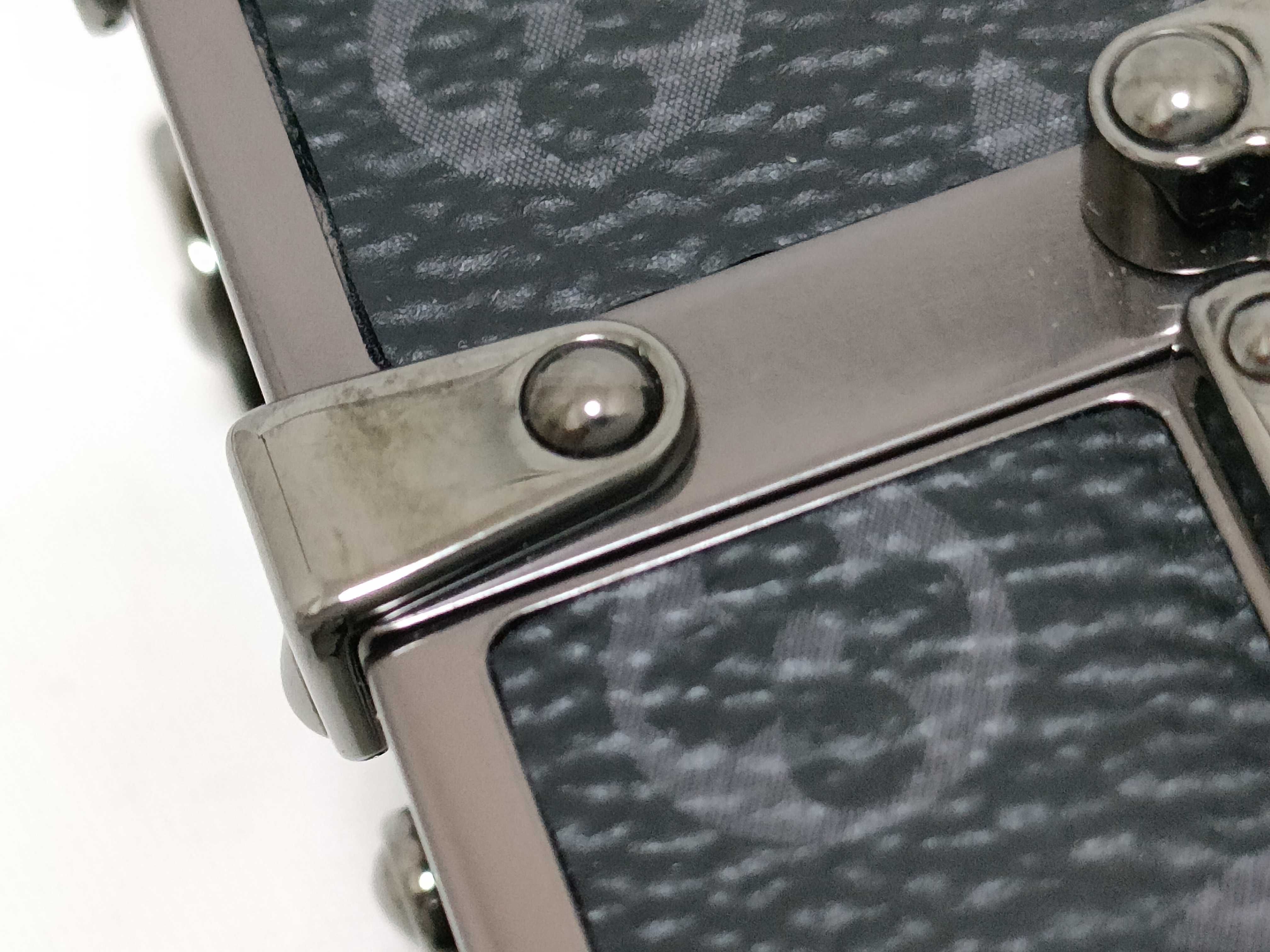 Monogram Vuitton Trunk Box Chain Shoulder Bag — view 12