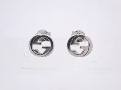Square G Earrings, SV925 / 3.6g