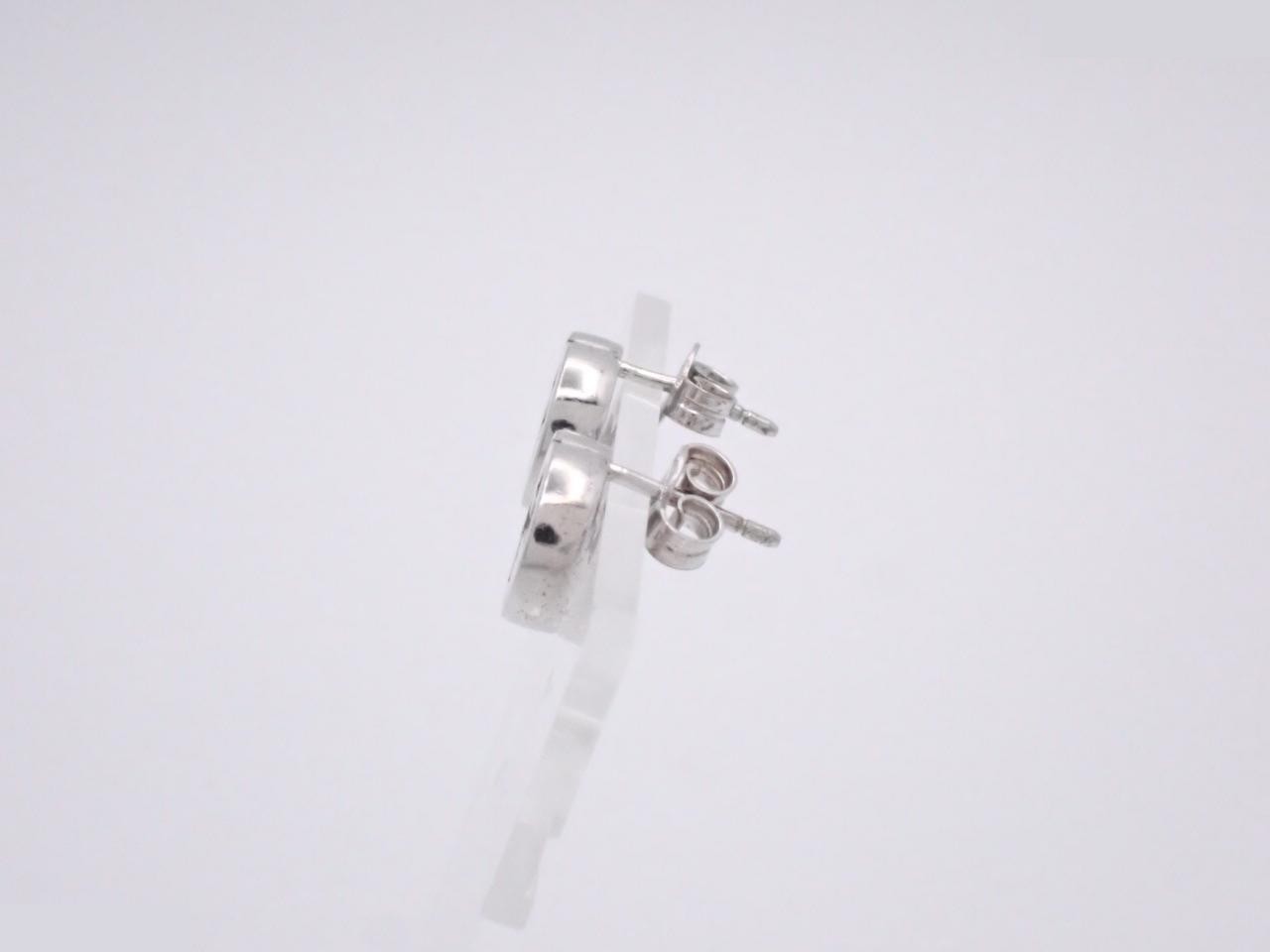 Square G Earrings, SV925 / 3.6g — view 3