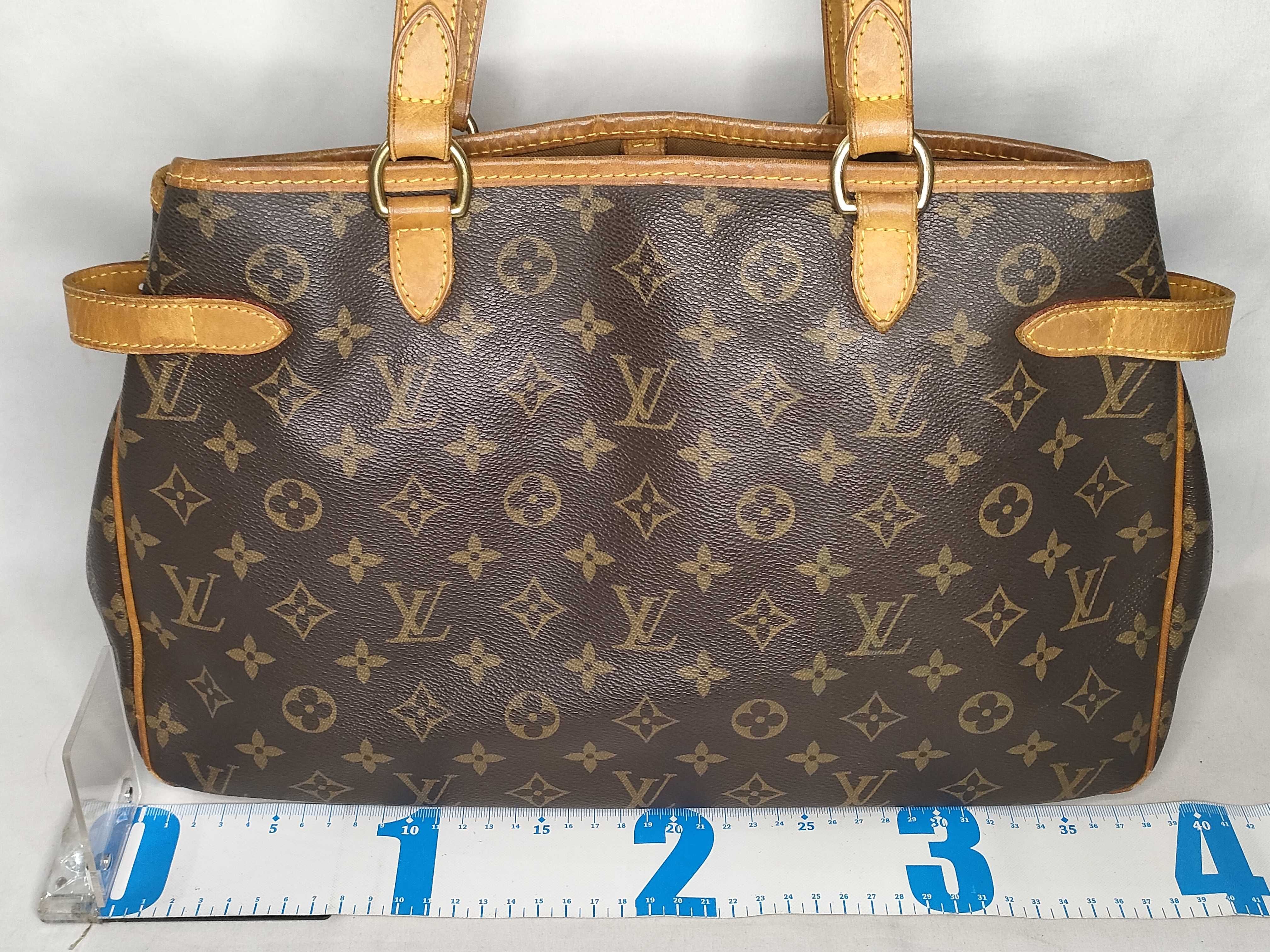 Monogram Louis Vuitton Monogram Batignolles Shoulder Bag — view 2