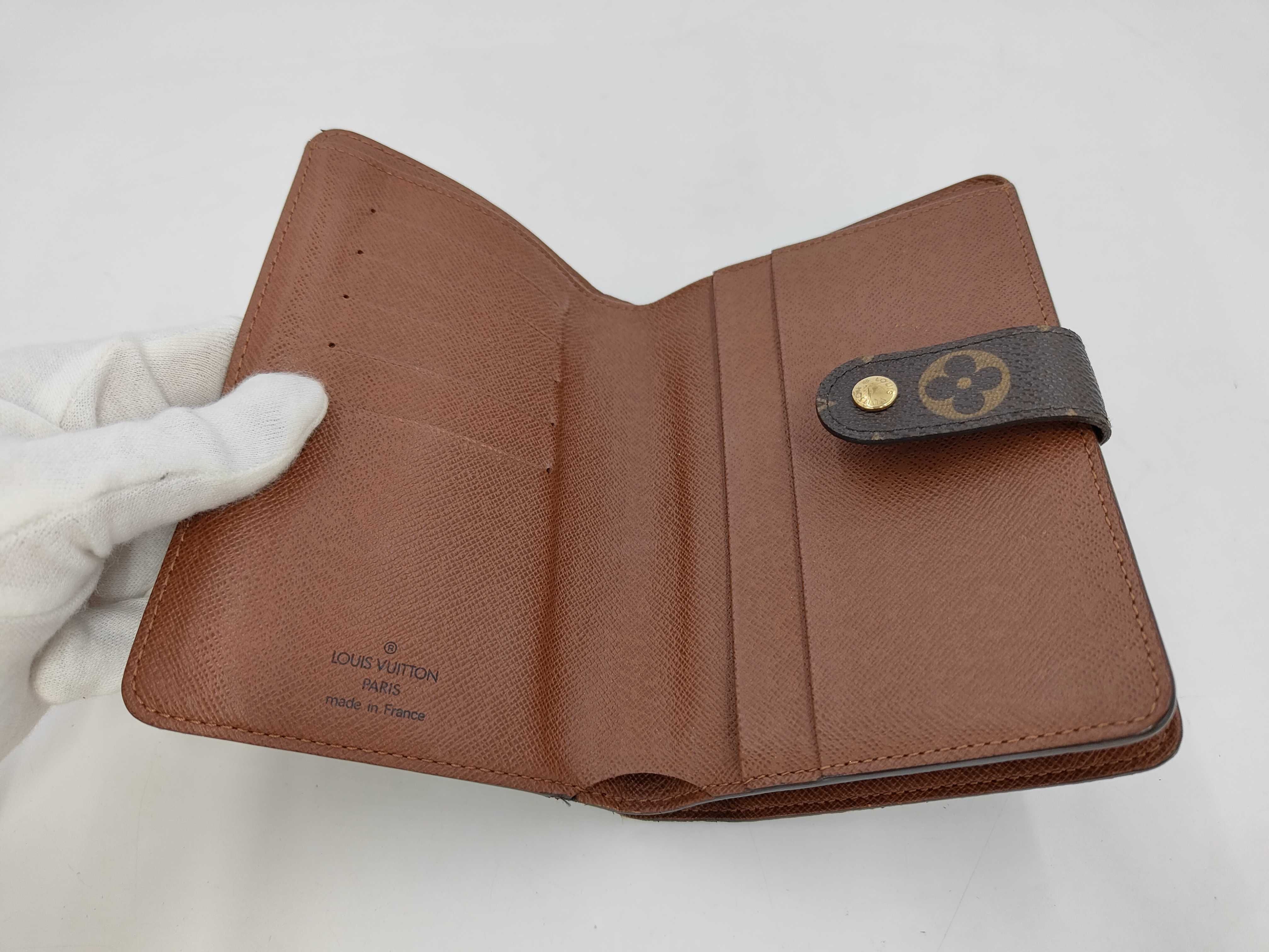 Monogram Louis Vuitton M61207 Portefeuille Papier Zip Medium Wallet Monogram Wallet — view 7