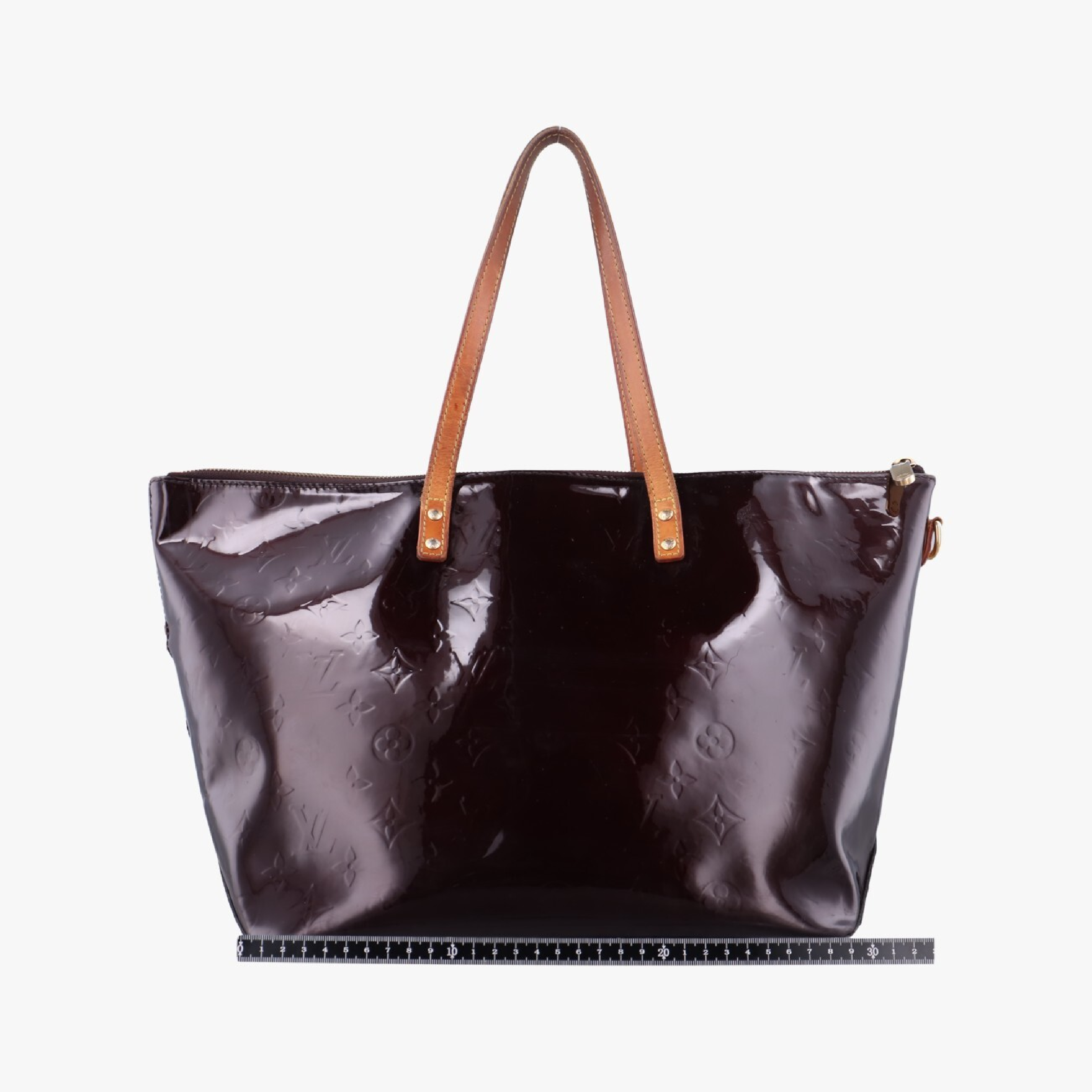 Bellevue GM Bleu Nuit Vernis M93589 (Serial number unknown) Tote bag — view 2