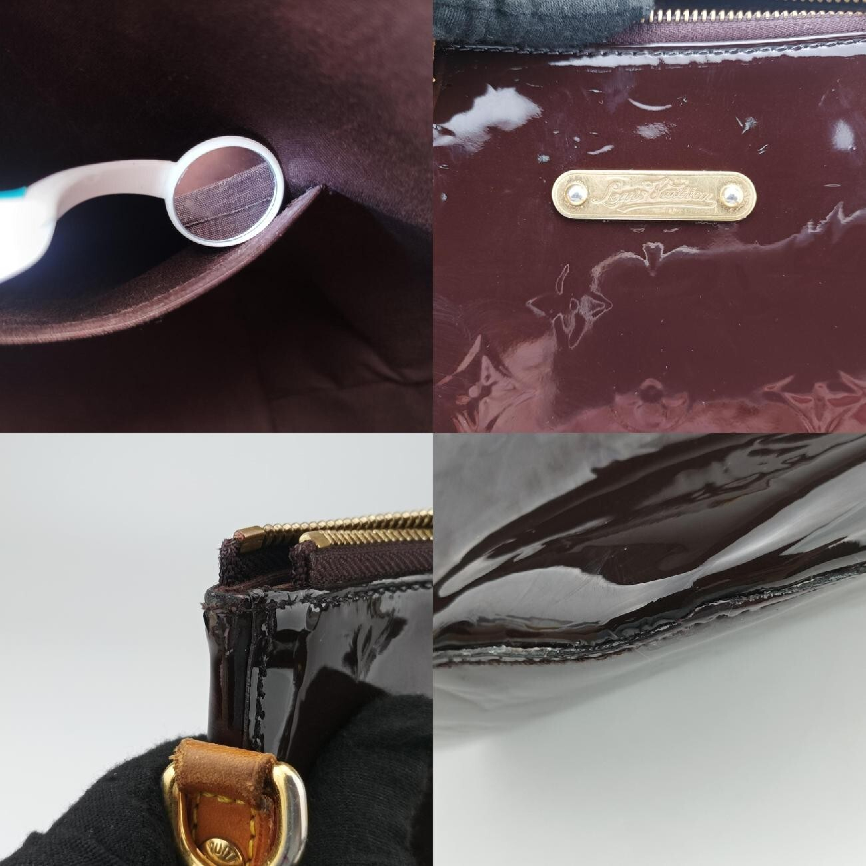 Bellevue GM Bleu Nuit Vernis M93589 (Serial number unknown) Tote bag — view 8