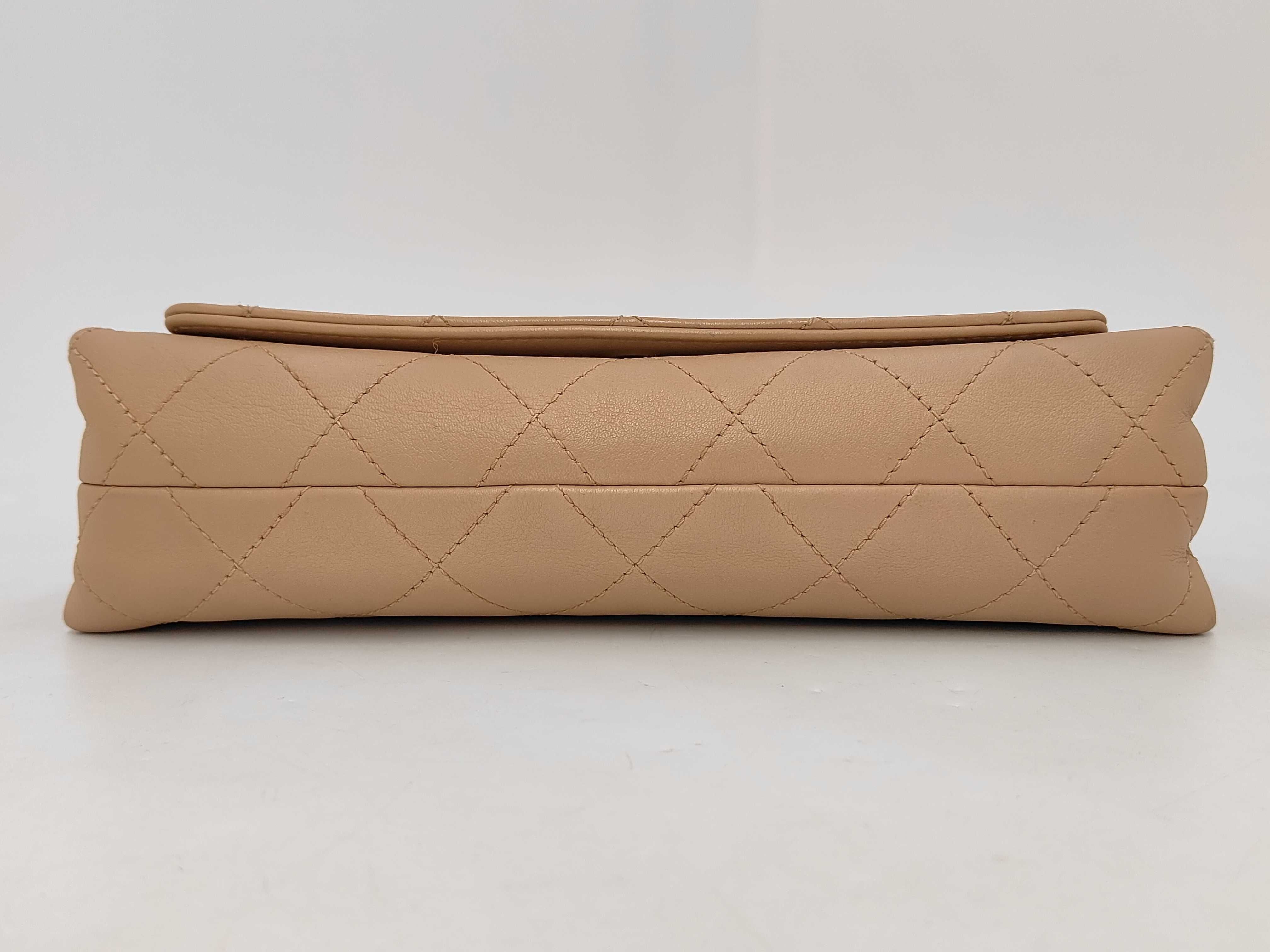 MM Lambskin Beige Gold Shoulder Bag 29872807 — view 7