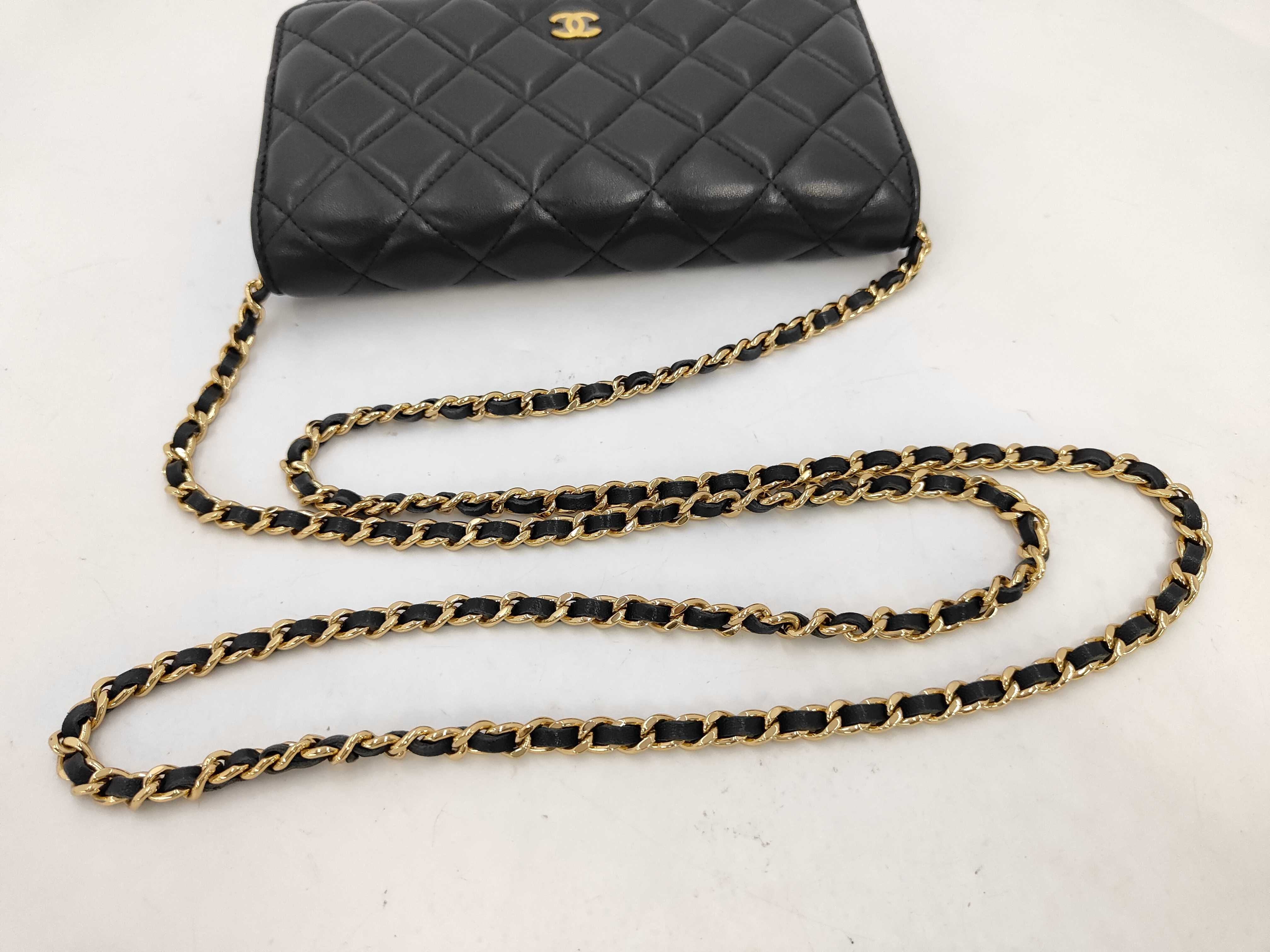 Matelassé Chain Wallet Shoulder Bag — view 5