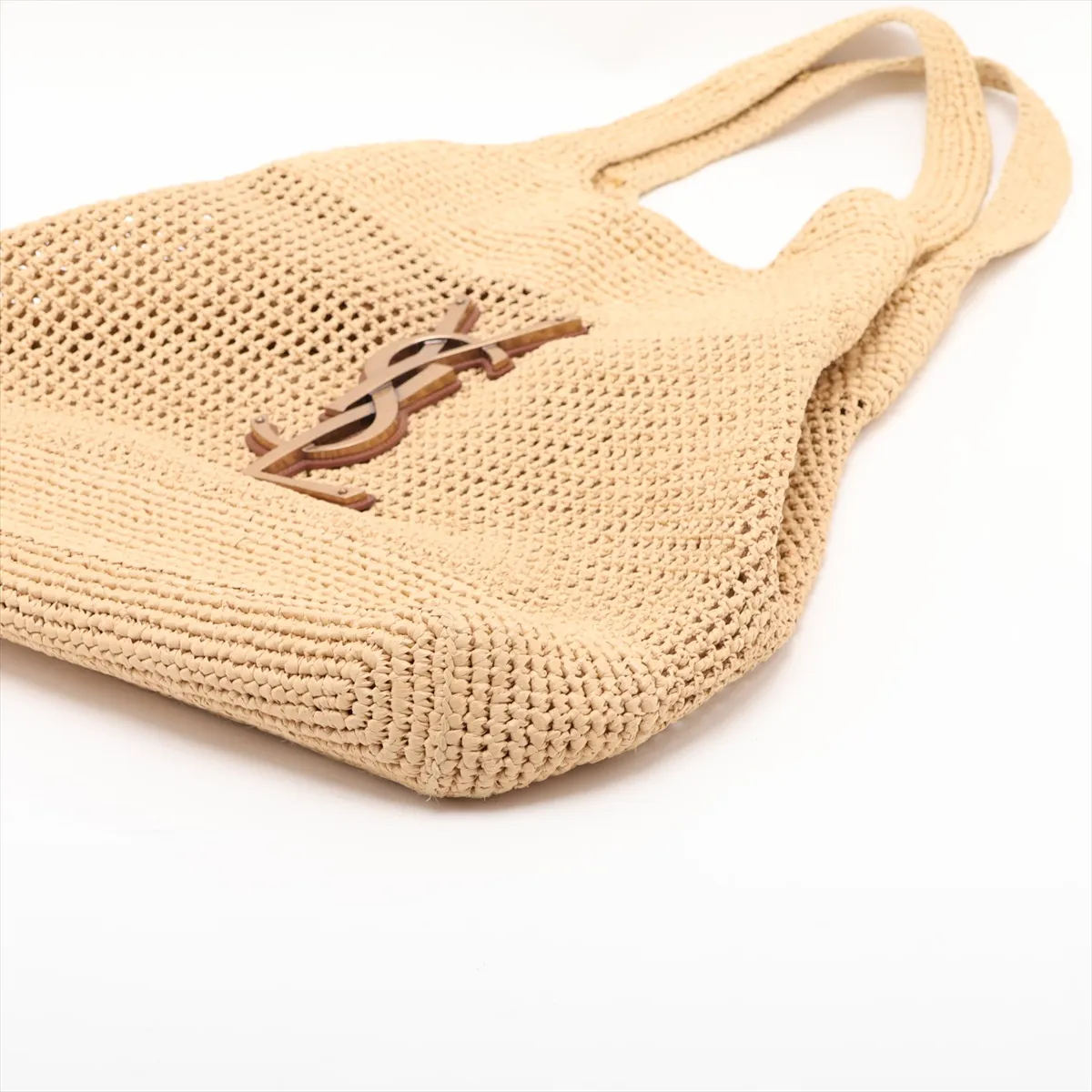 Icare Raffia Tote Bag, Beige, 772191 — view 3