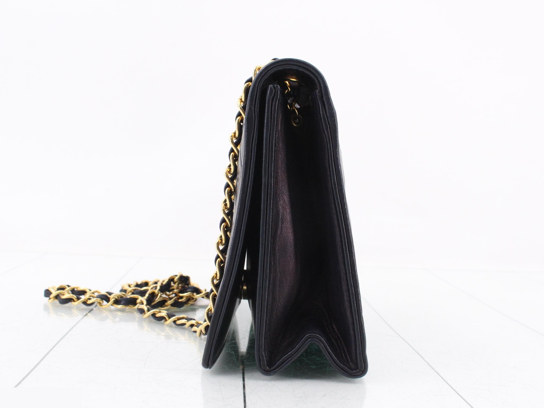 Matelassé Coco Mark Chain Shoulder Bag — view 3