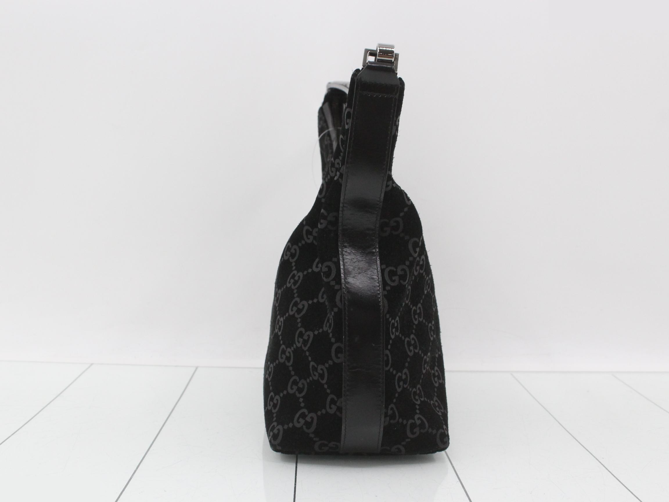 Velour shoulder bag — view 4